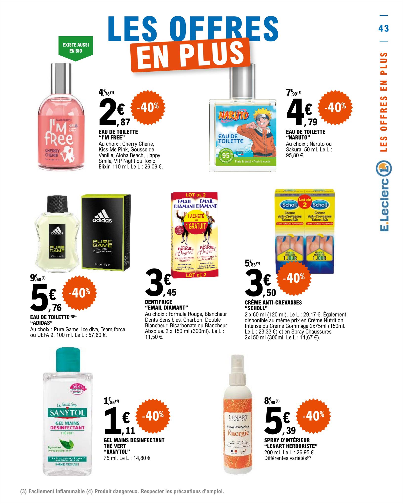 Catalogue E.leclerc 9 – 20 Mai 2023 Page 43