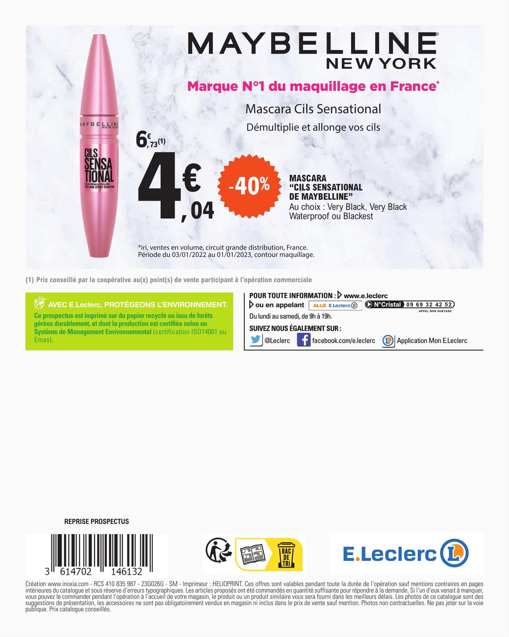 Catalogue E.leclerc 9 – 20 Mai 2023 Page 44