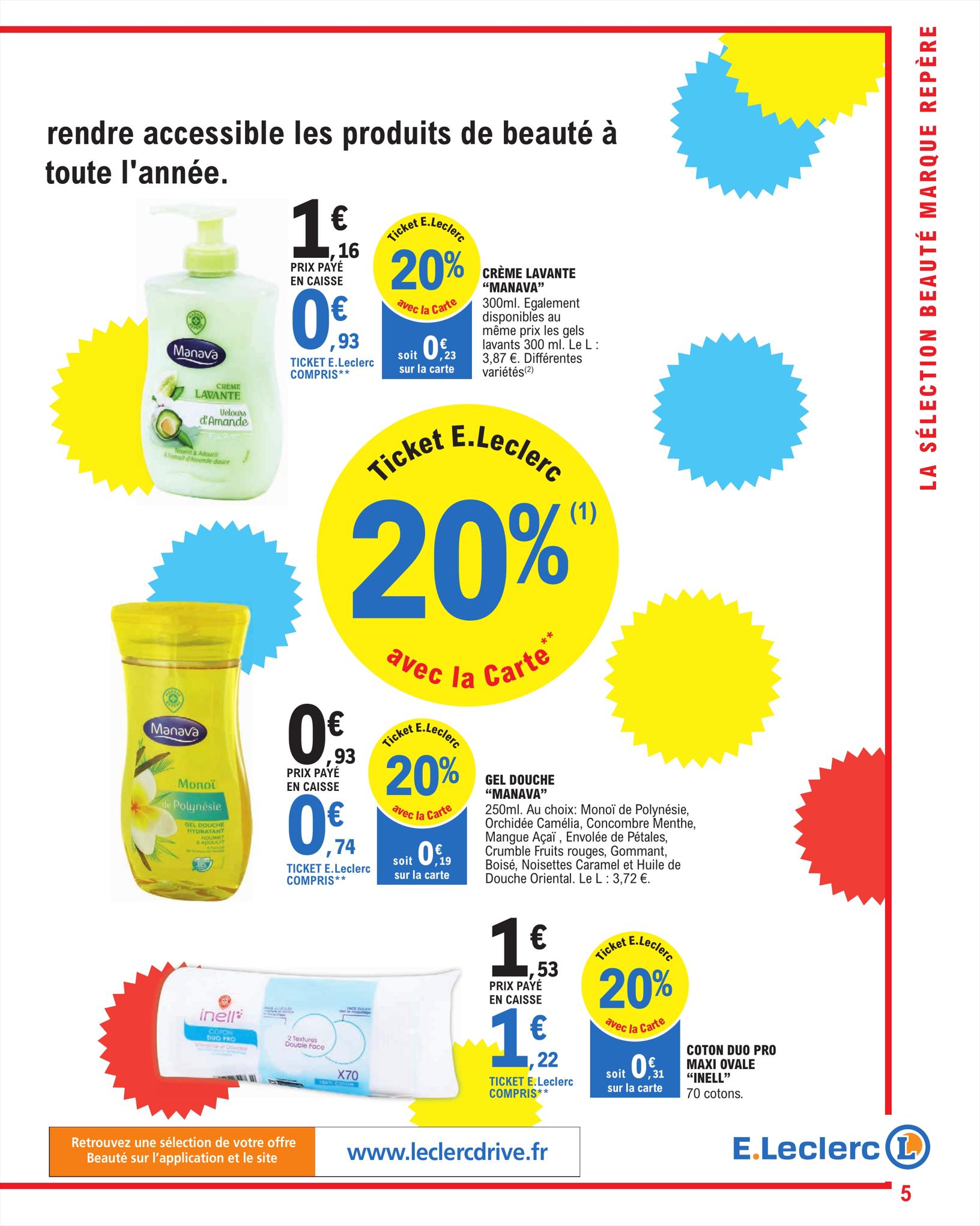Catalogue E.leclerc 9 – 20 Mai 2023 Page 5