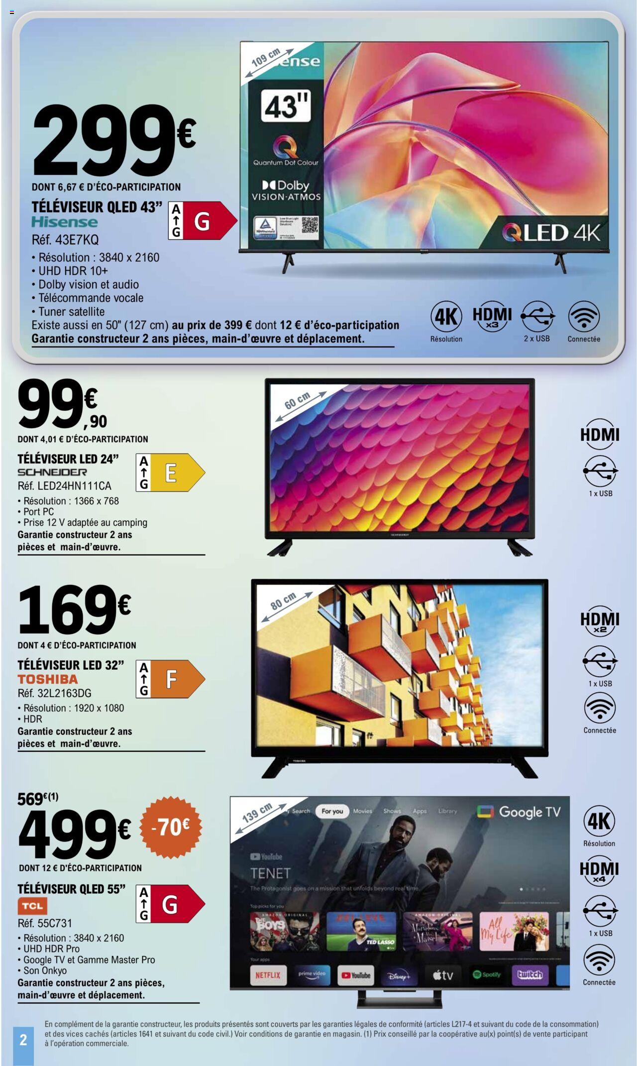 Catalogue E.leclerc Les Bons Plans 3 – 13 Janvier 2024 Page 2