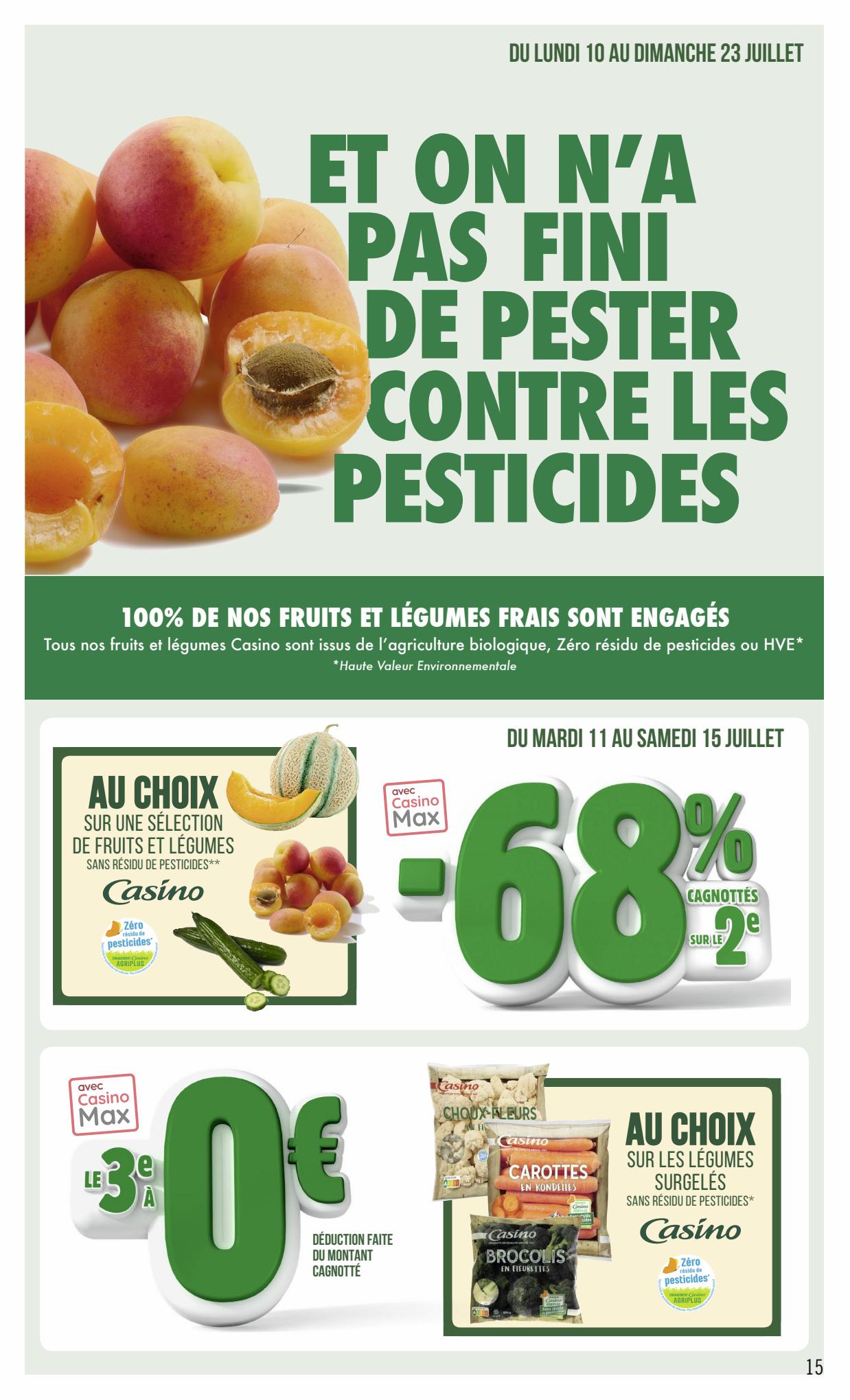 Catalogue Géant Casino 10 – 23 Juillet 2023 Page 15