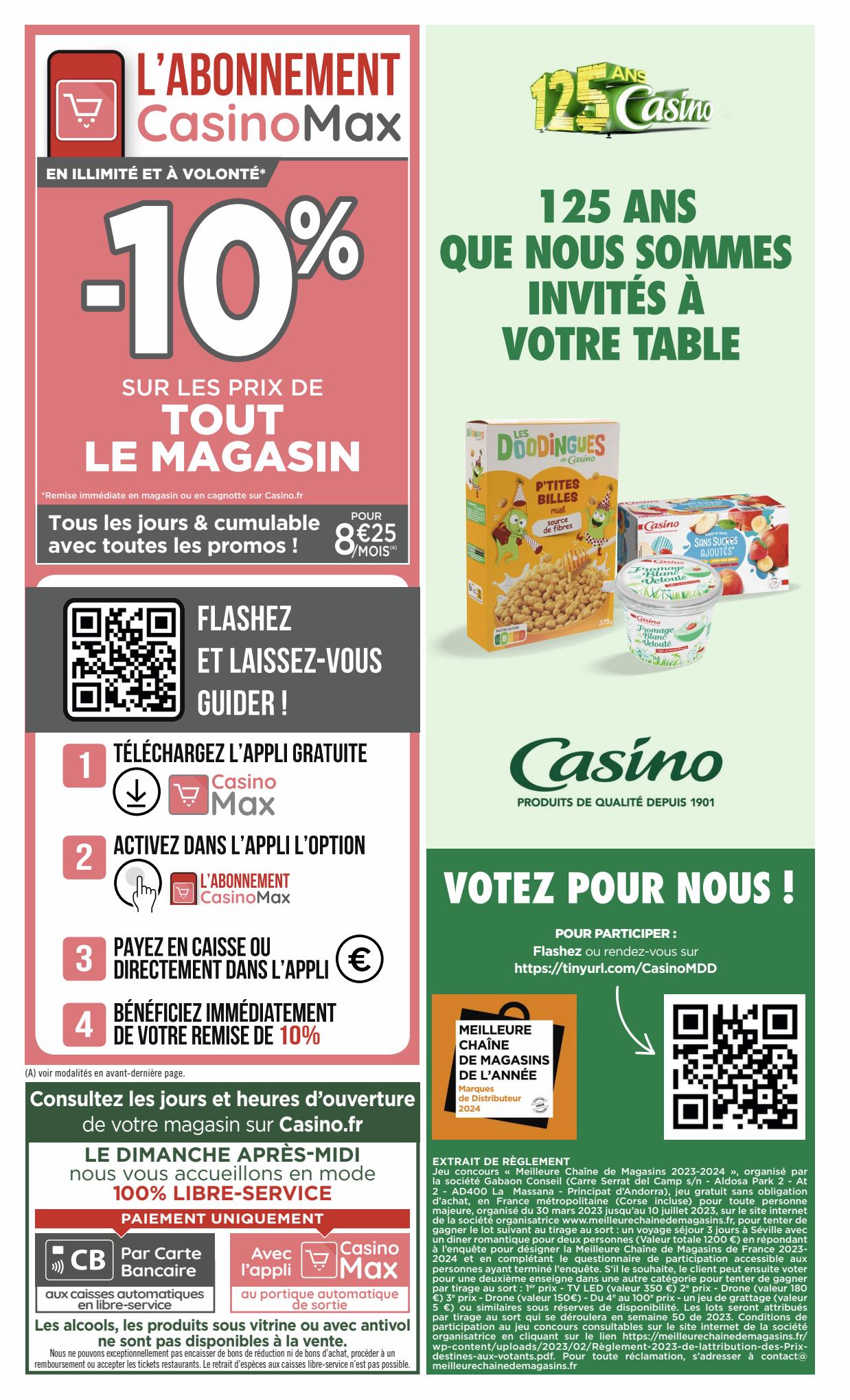 Catalogue Géant Casino 10 – 23 Juillet 2023 Page 2