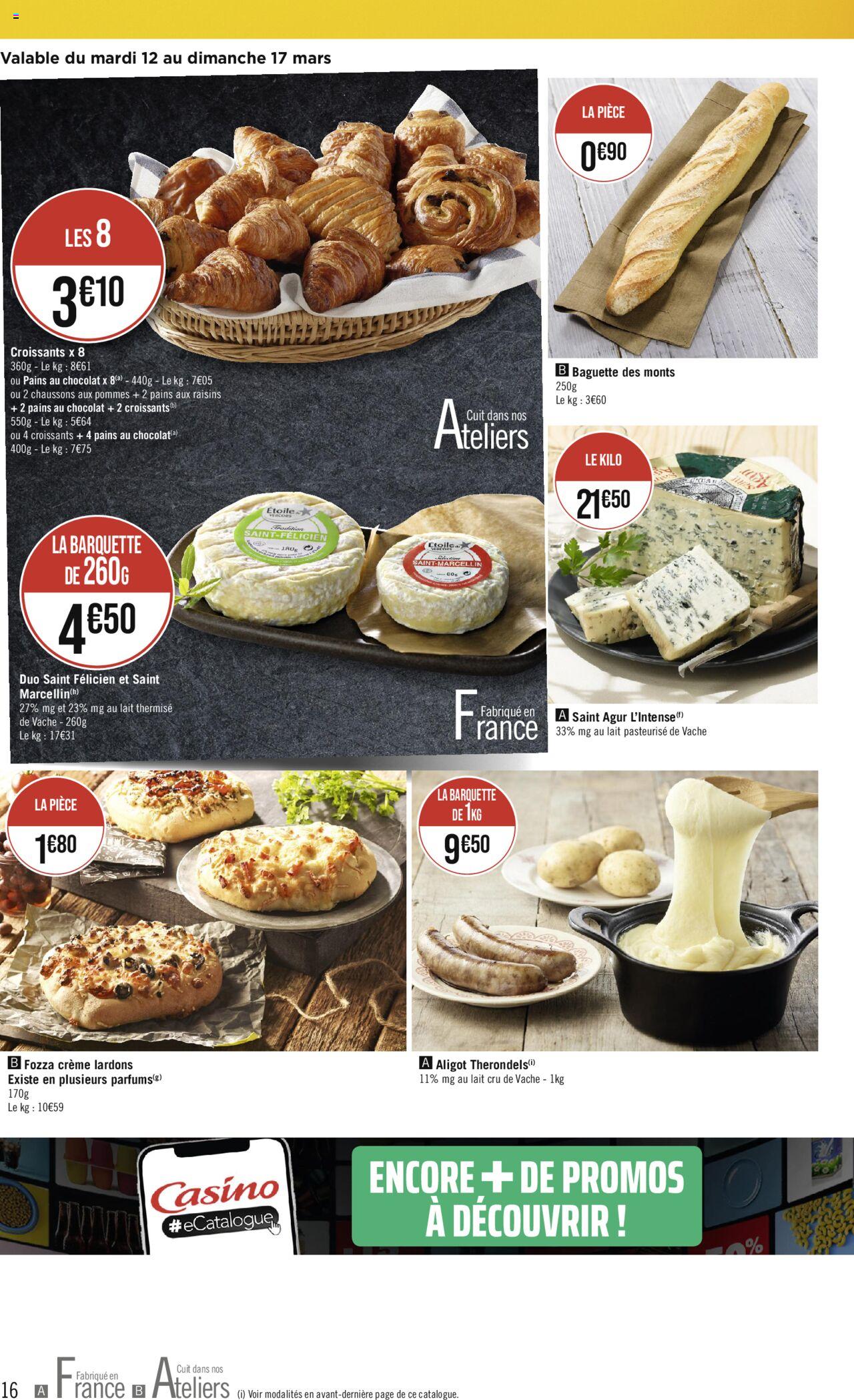 Catalogue Géant Casino 12 – 24 Mars 2024 Page 16