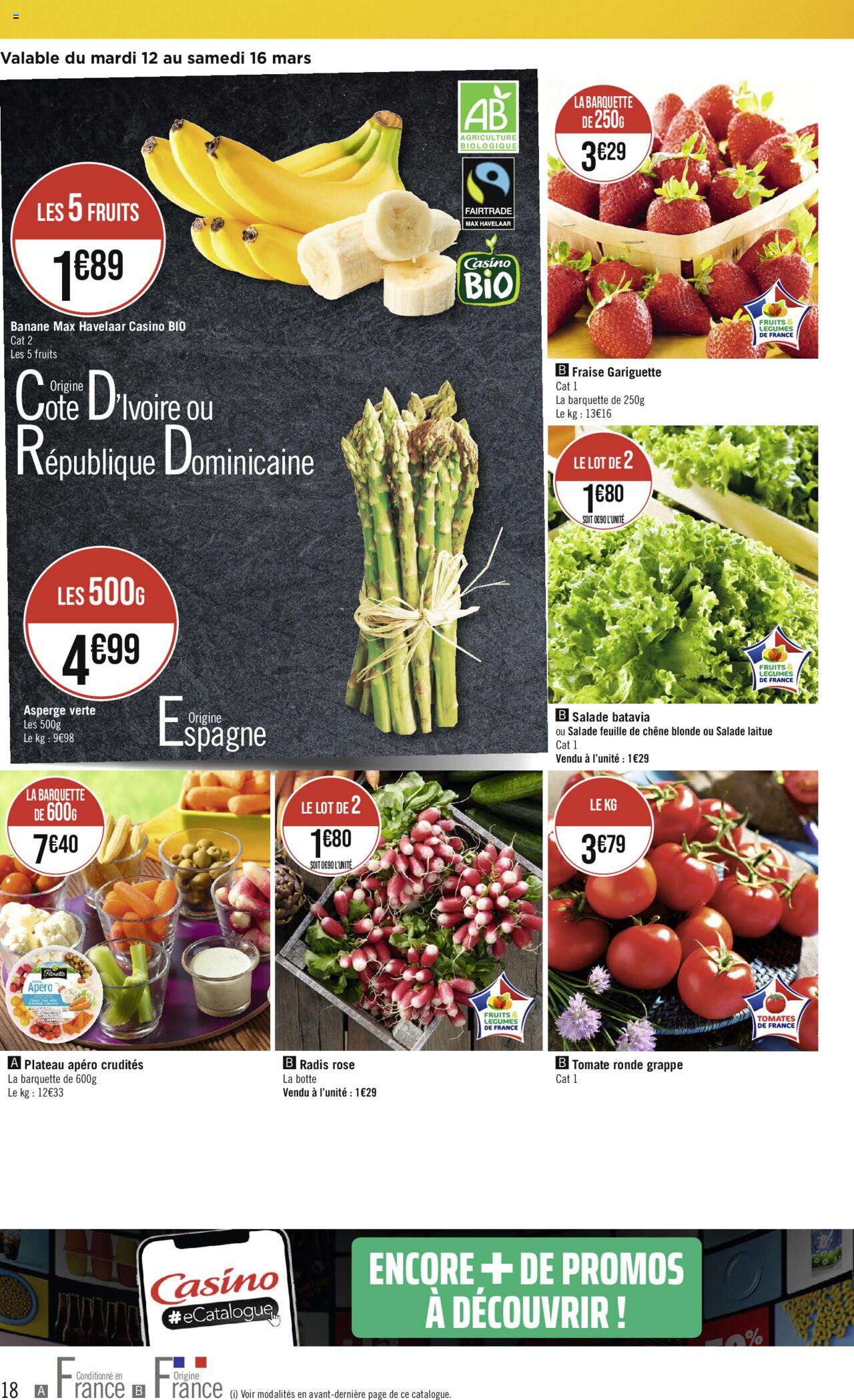 Catalogue Géant Casino 12 – 24 Mars 2024 Page 18