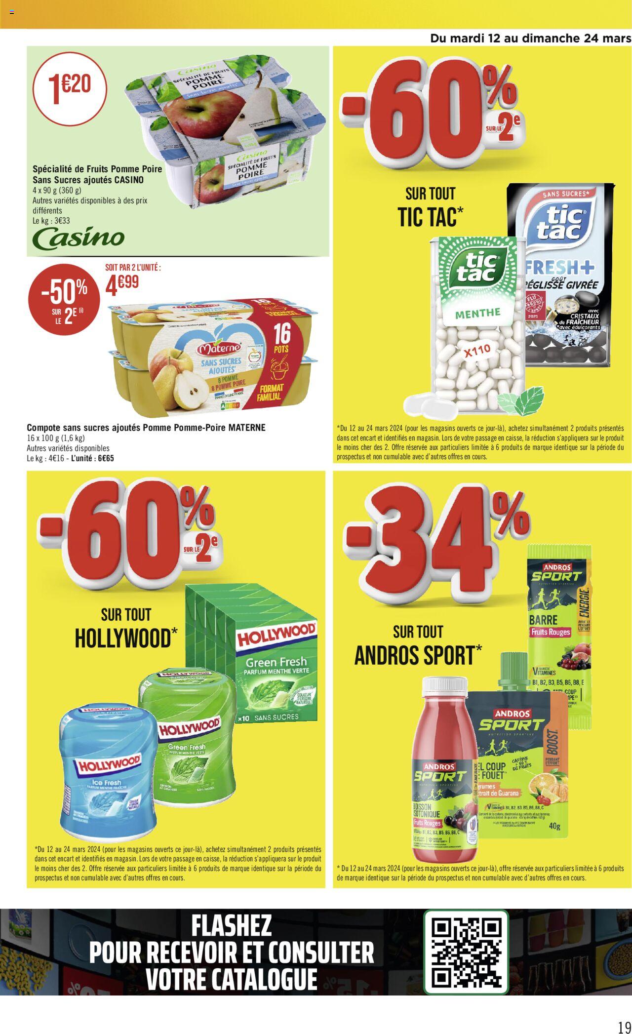 Catalogue Géant Casino 12 – 24 Mars 2024 Page 19