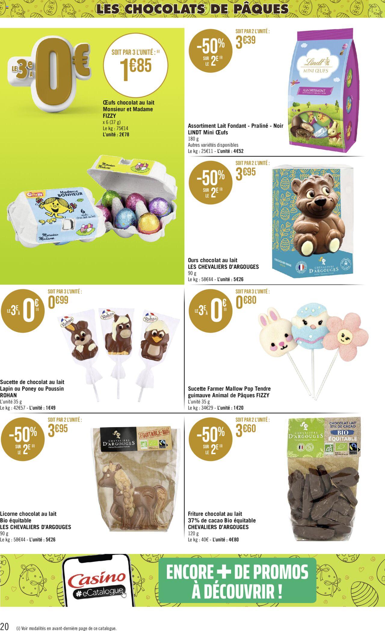 Catalogue Géant Casino 12 – 24 Mars 2024 Page 20