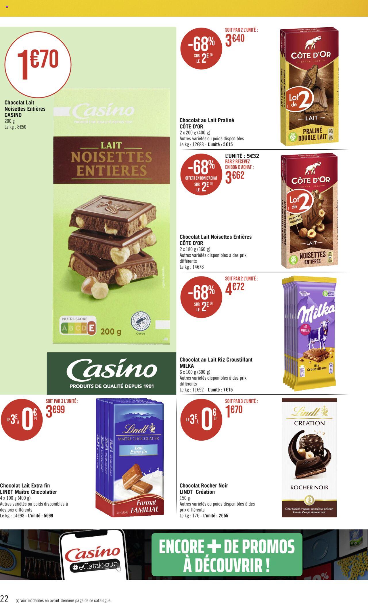 Catalogue Géant Casino 12 – 24 Mars 2024 Page 22