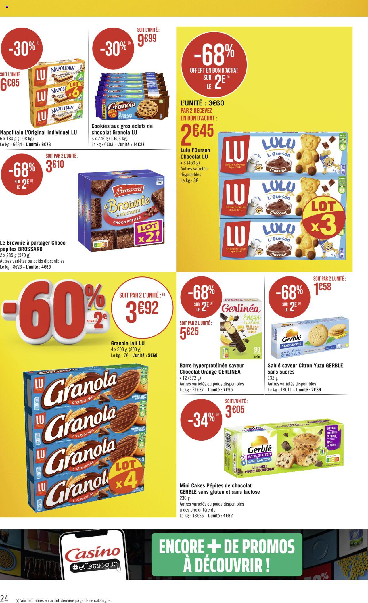 Catalogue Géant Casino 12 – 24 Mars 2024 Page 24