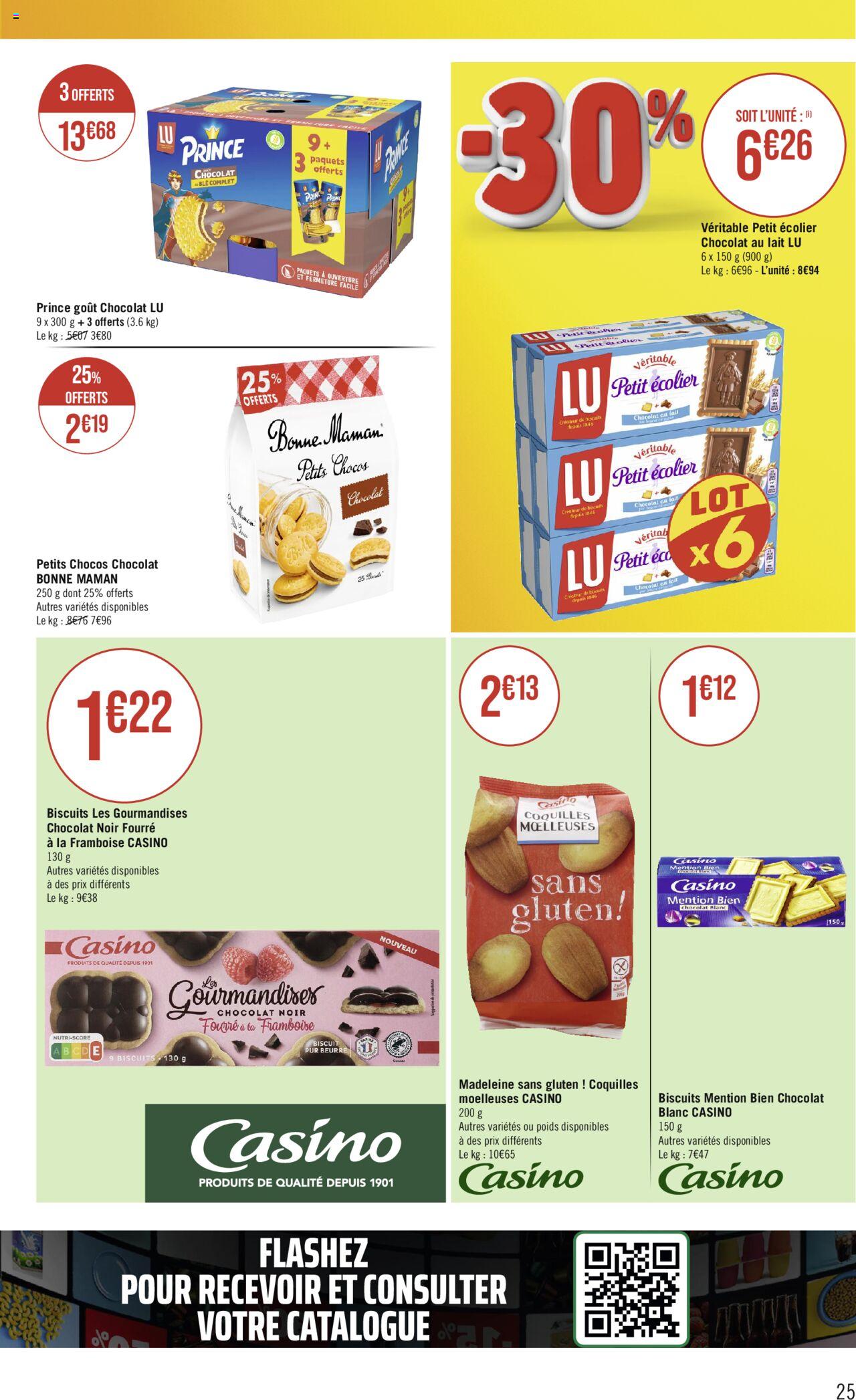 Catalogue Géant Casino 12 – 24 Mars 2024 Page 25