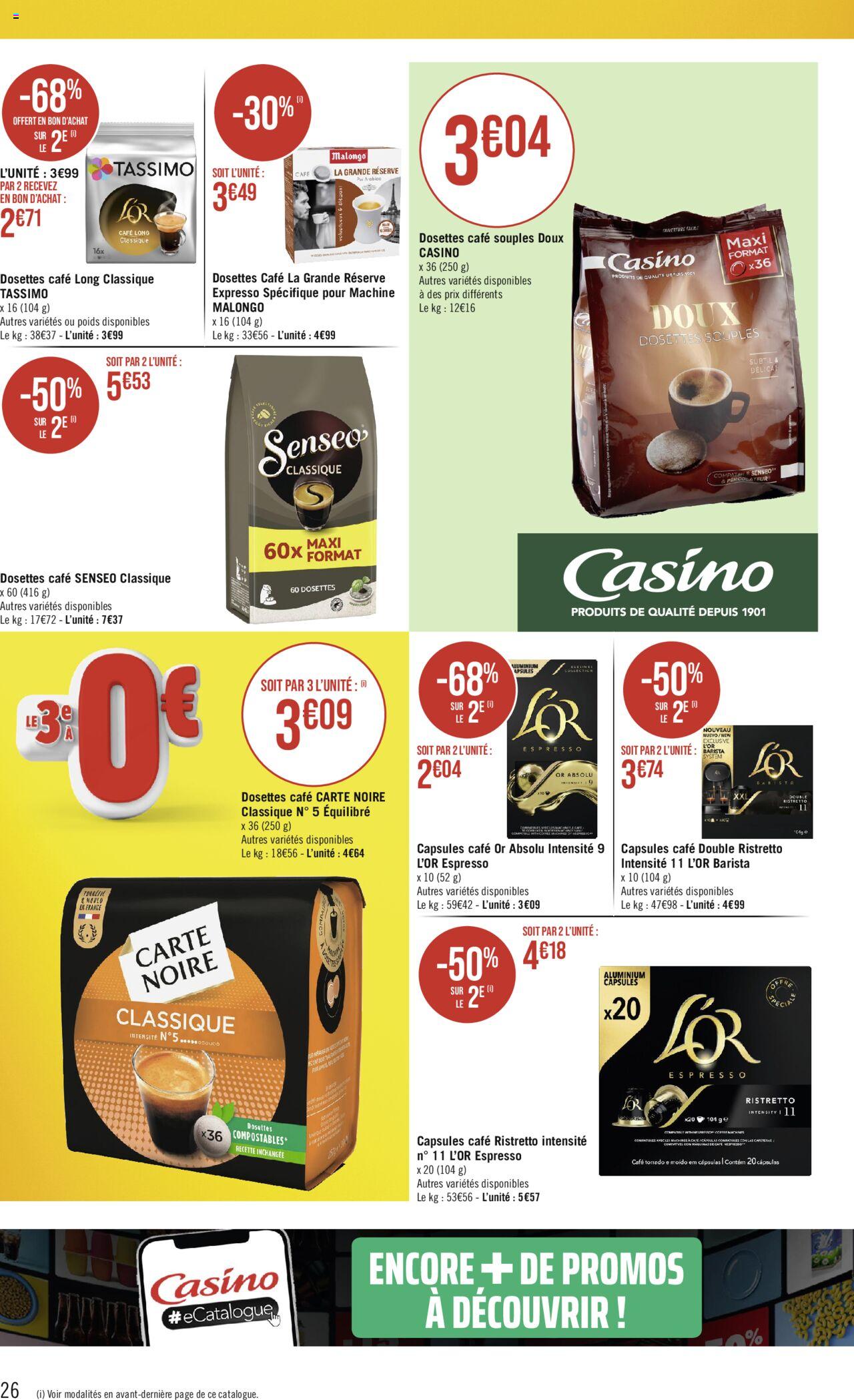 Catalogue Géant Casino 12 – 24 Mars 2024 Page 26