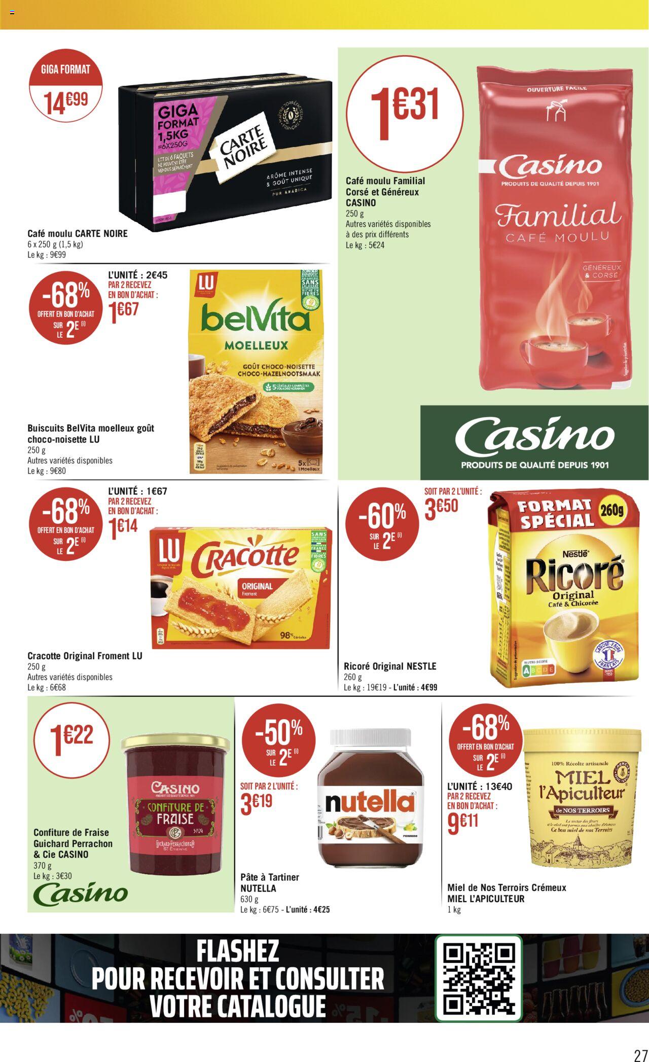 Catalogue Géant Casino 12 – 24 Mars 2024 Page 27