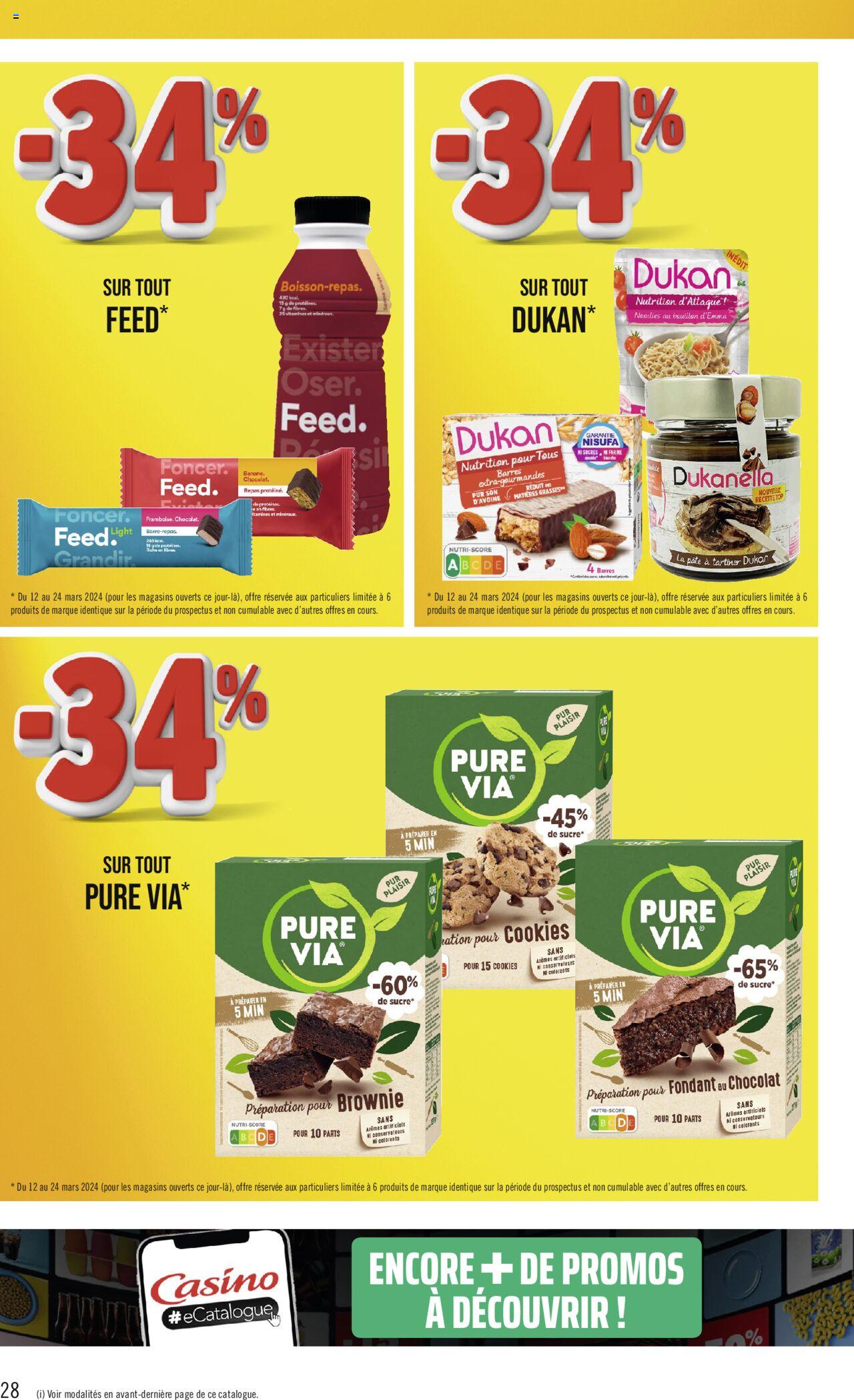 Catalogue Géant Casino 12 – 24 Mars 2024 Page 28