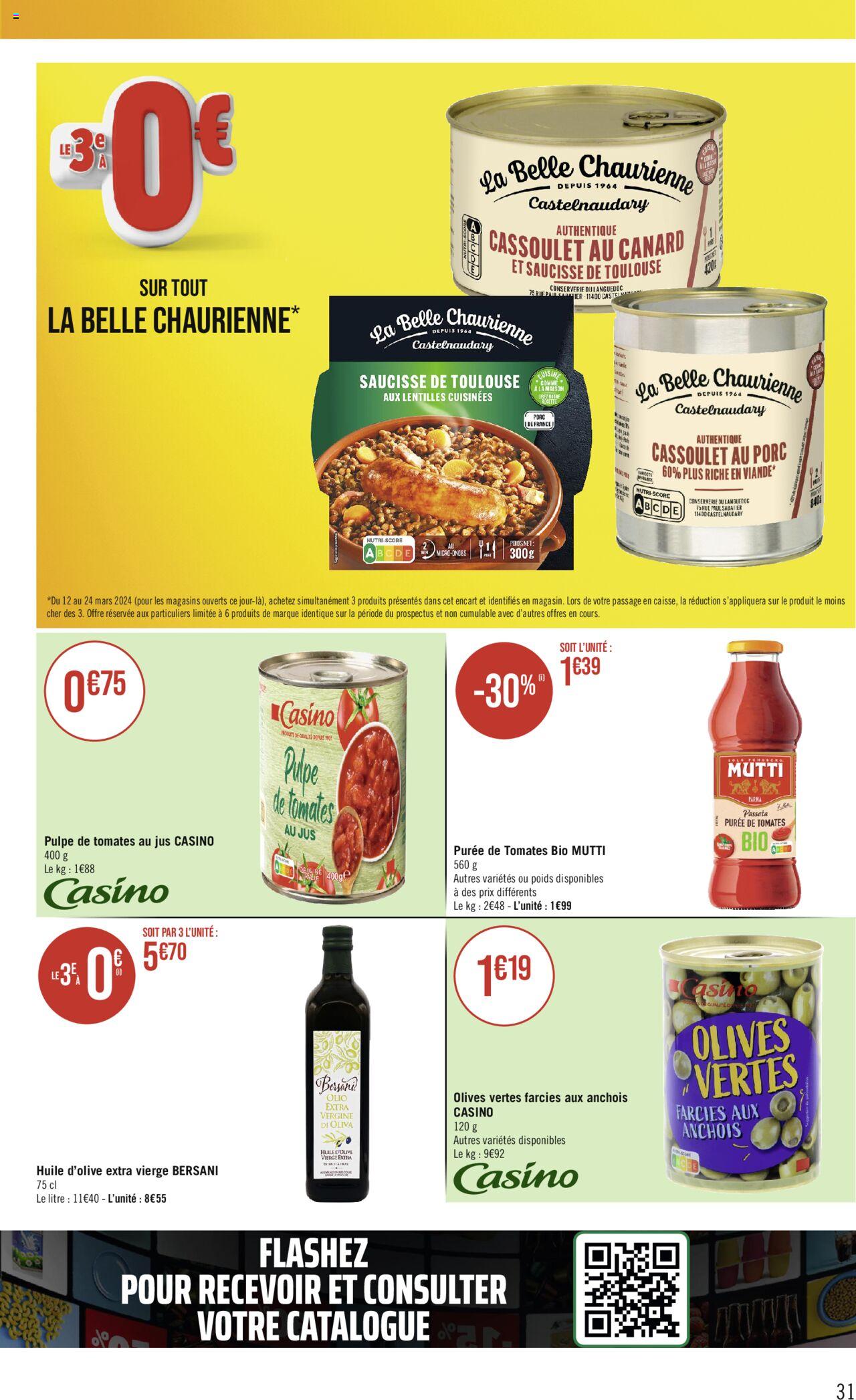 Catalogue Géant Casino 12 – 24 Mars 2024 Page 31