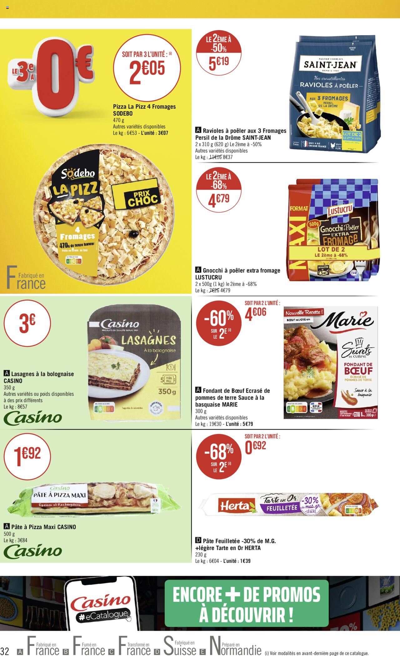 Catalogue Géant Casino 12 – 24 Mars 2024 Page 32