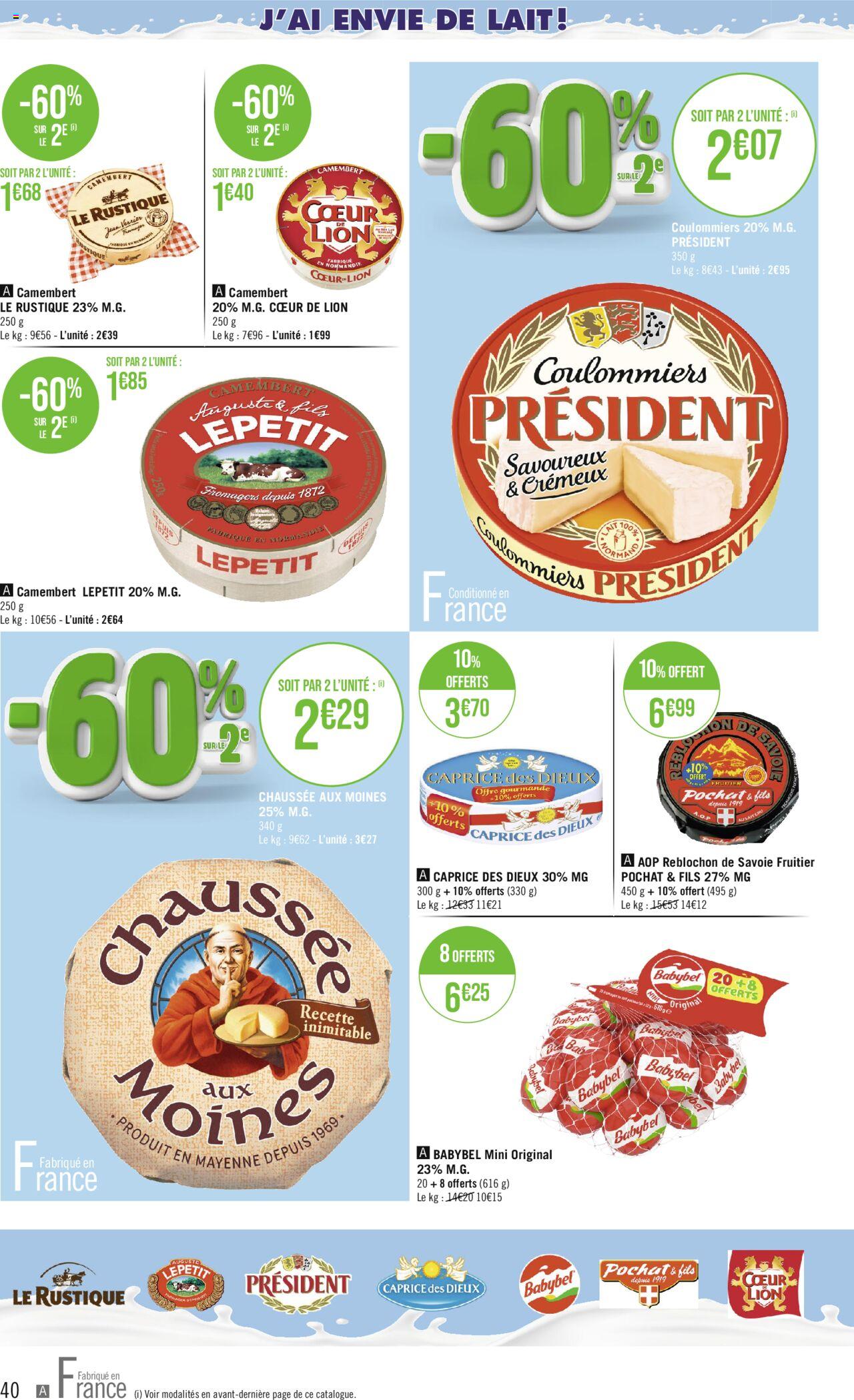 Catalogue Géant Casino 12 – 24 Mars 2024 Page 40