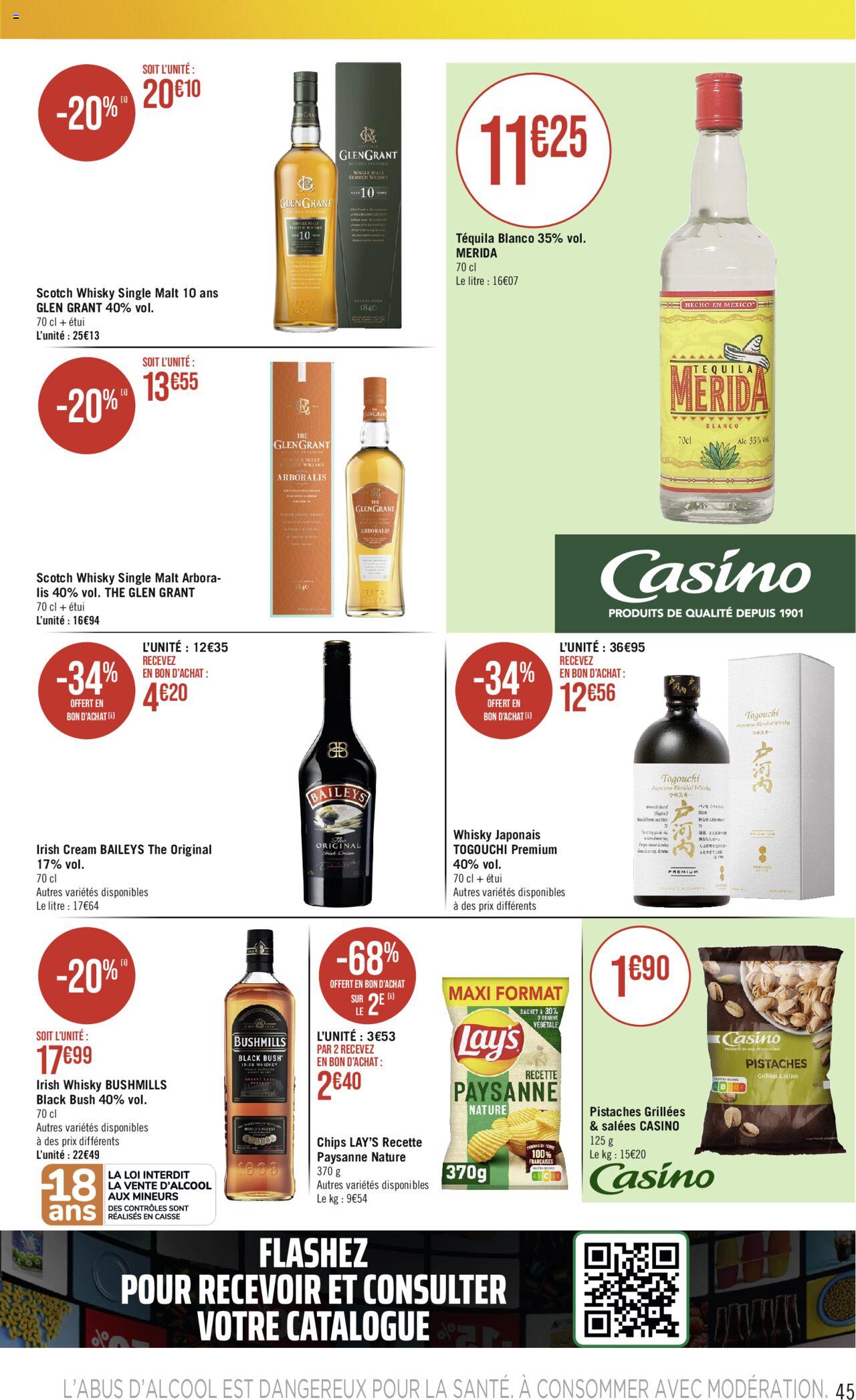 Catalogue Géant Casino 12 – 24 Mars 2024 Page 45