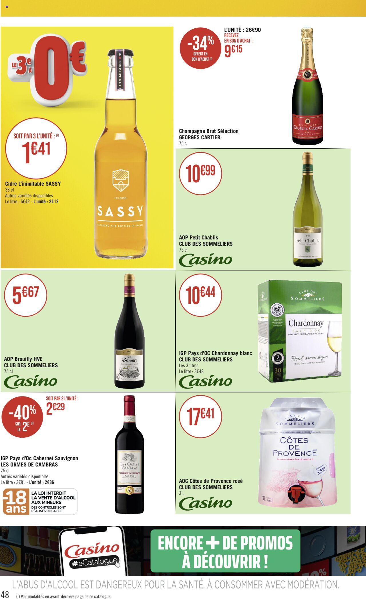 Catalogue Géant Casino 12 – 24 Mars 2024 Page 48