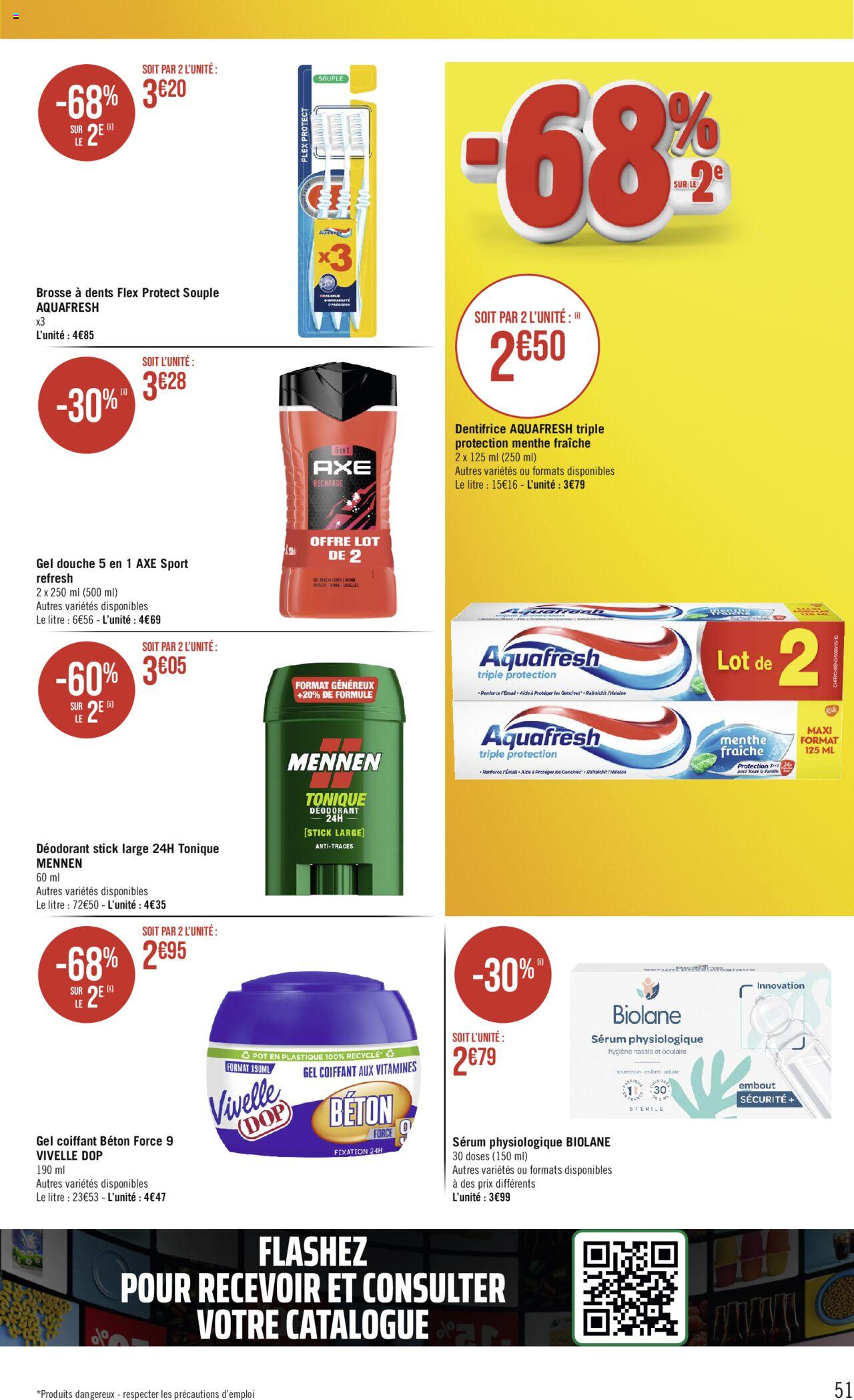 Catalogue Géant Casino 12 – 24 Mars 2024 Page 51