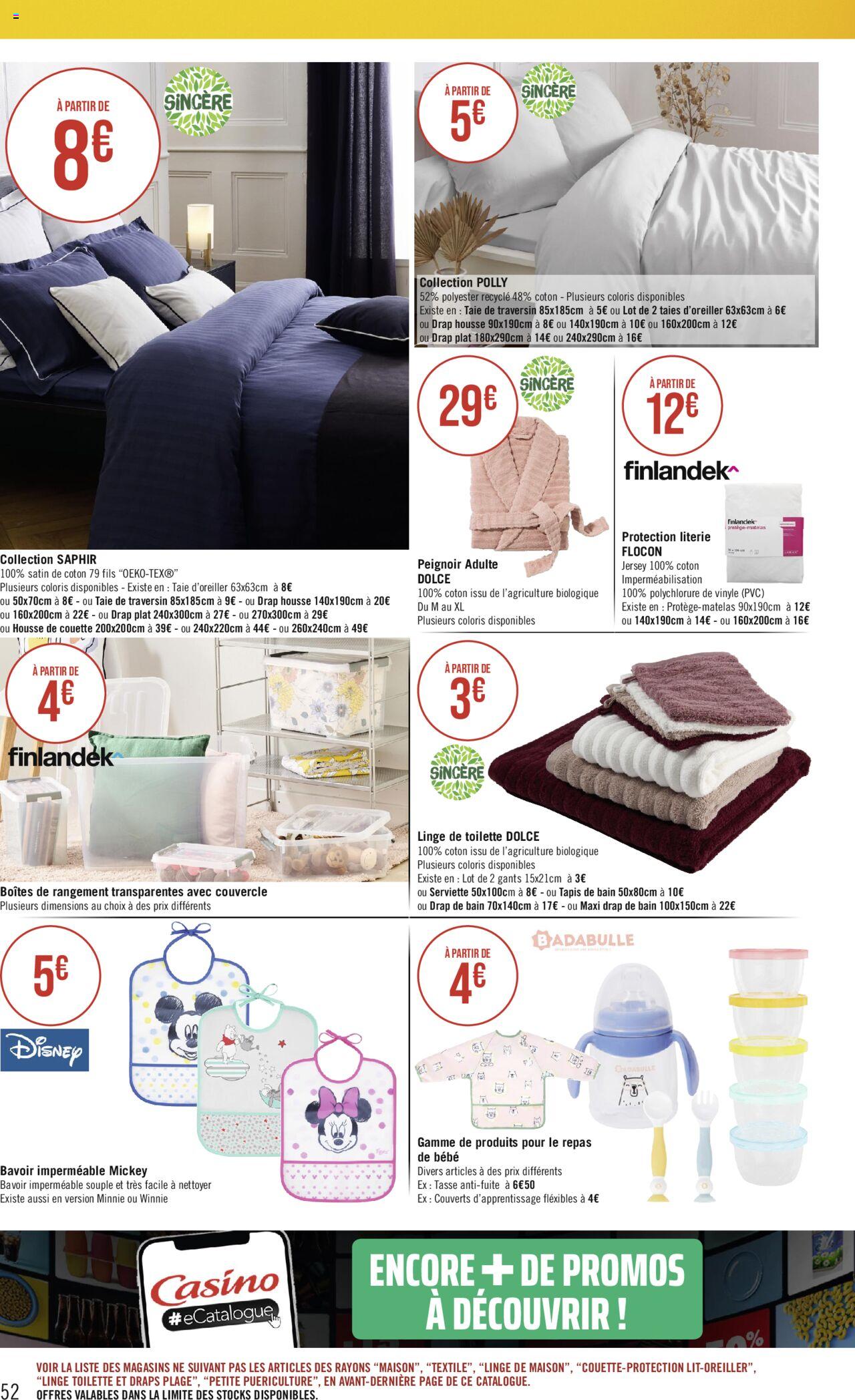 Catalogue Géant Casino 12 – 24 Mars 2024 Page 52