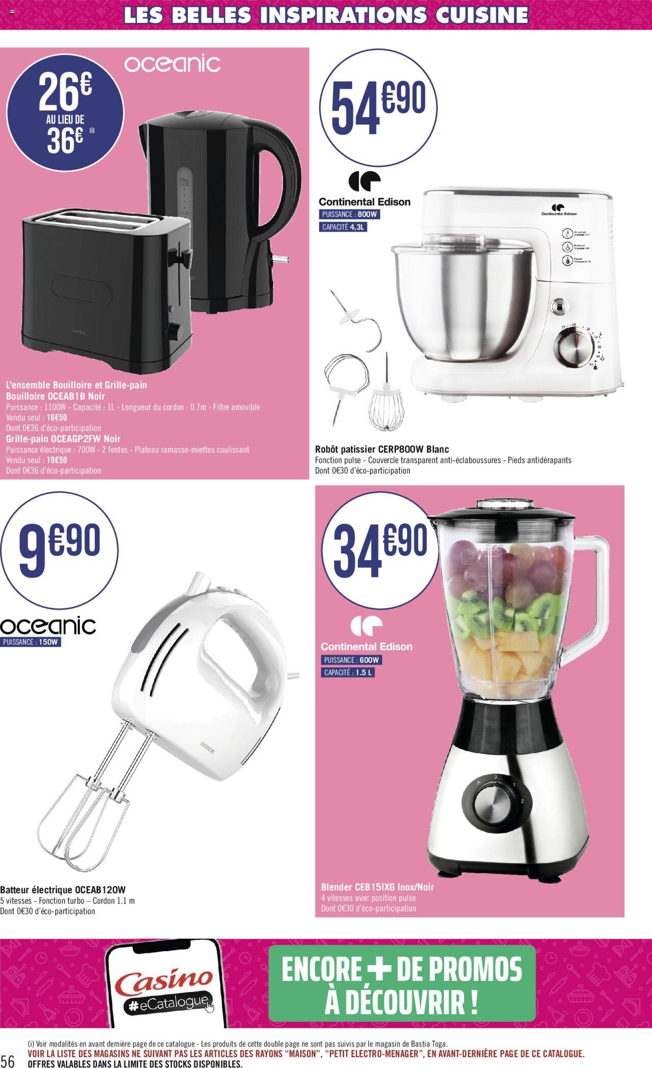 Catalogue Géant Casino 12 – 24 Mars 2024 Page 56