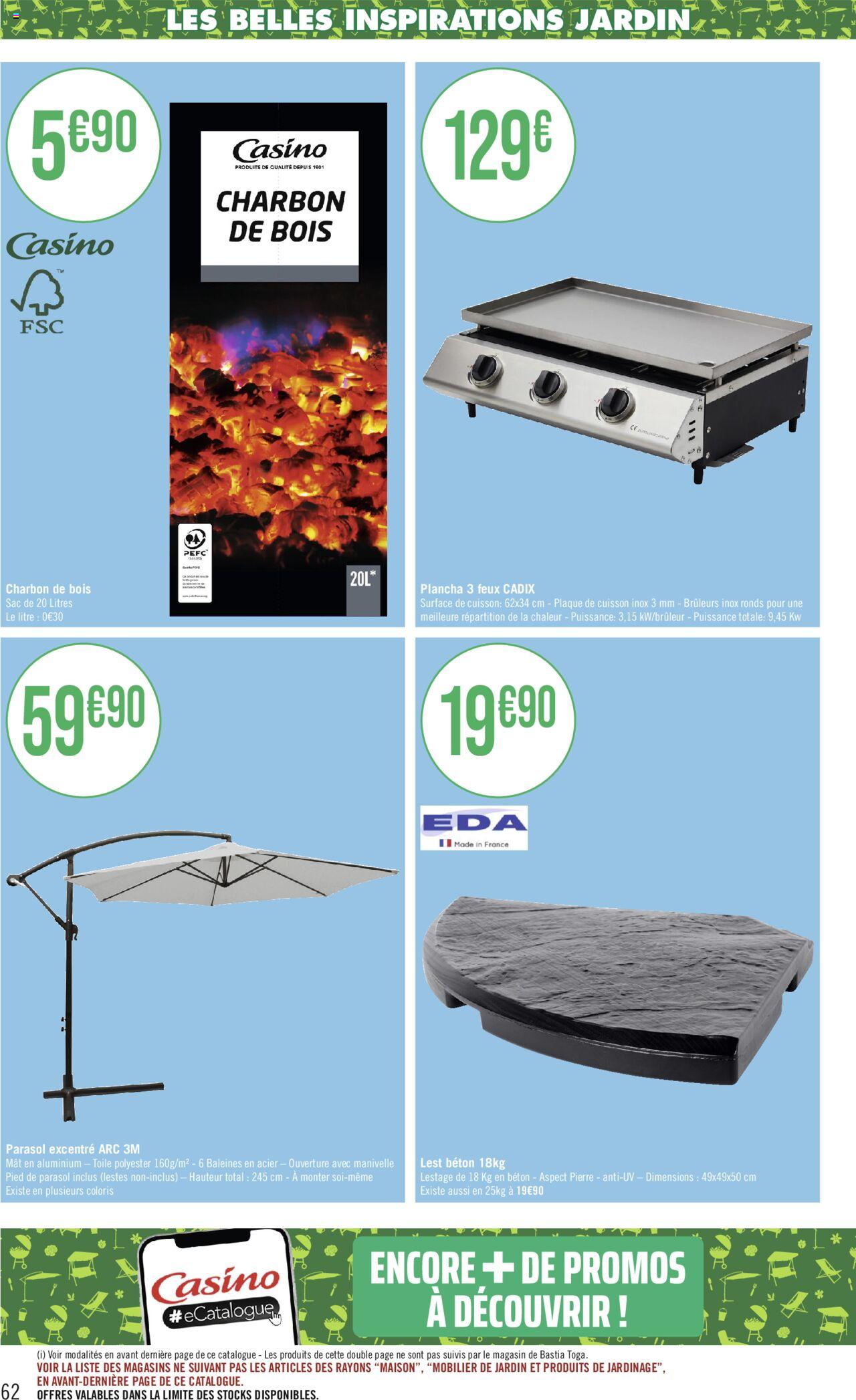 Catalogue Géant Casino 12 – 24 Mars 2024 Page 62