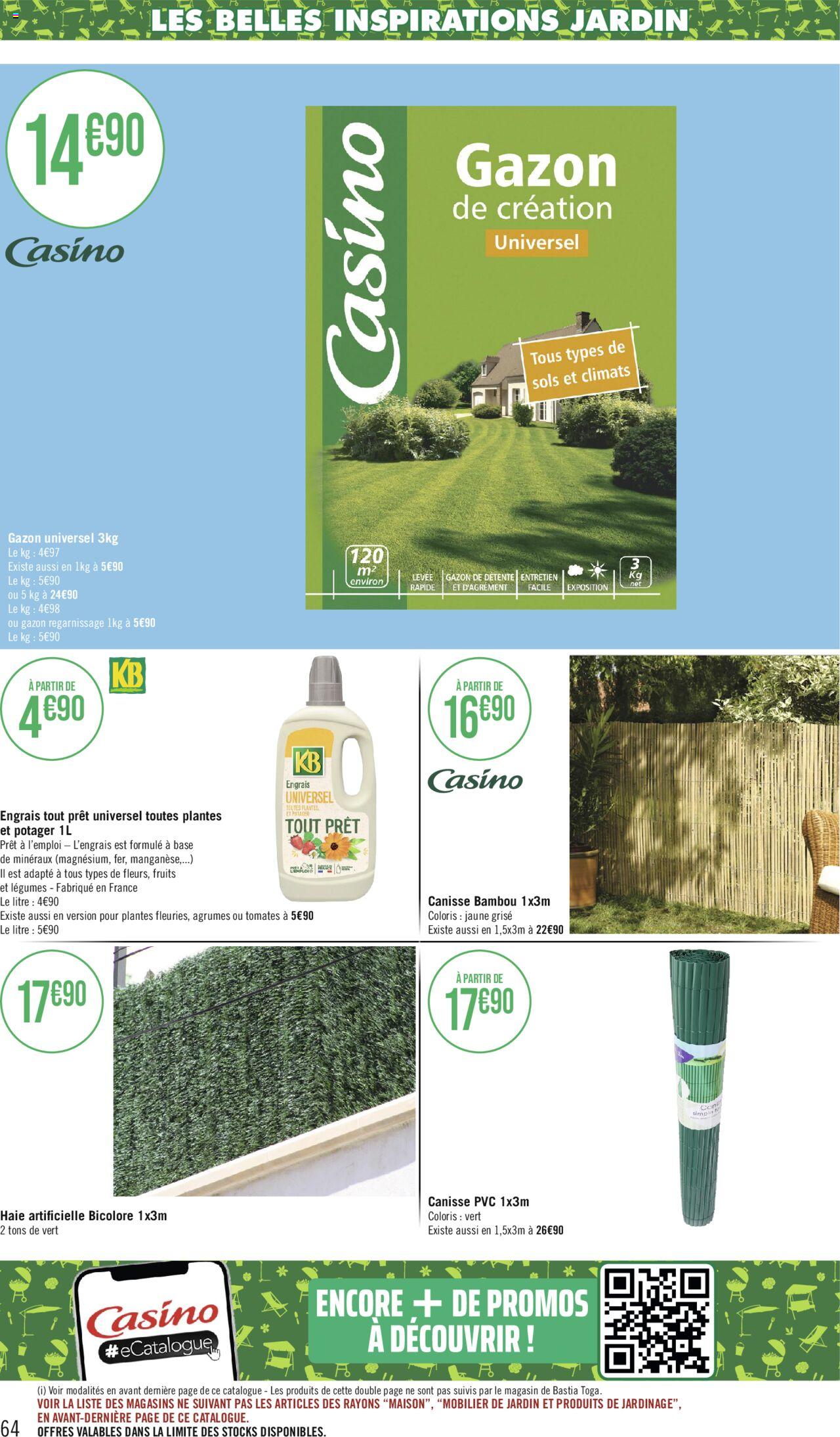 Catalogue Géant Casino 12 – 24 Mars 2024 Page 64