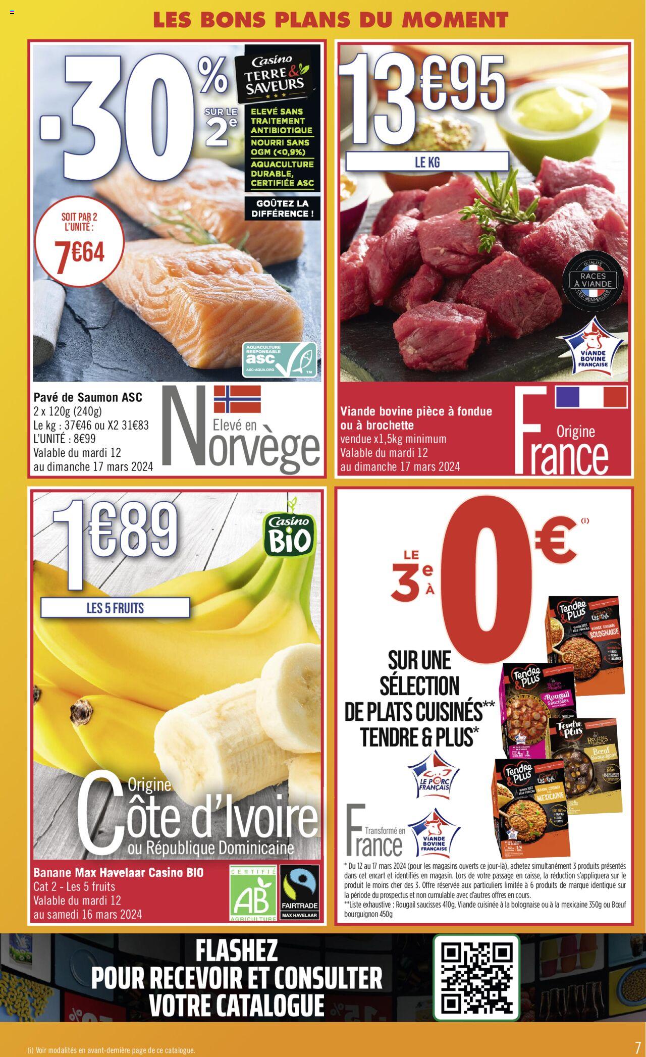 Catalogue Géant Casino 12 – 24 Mars 2024 Page 7