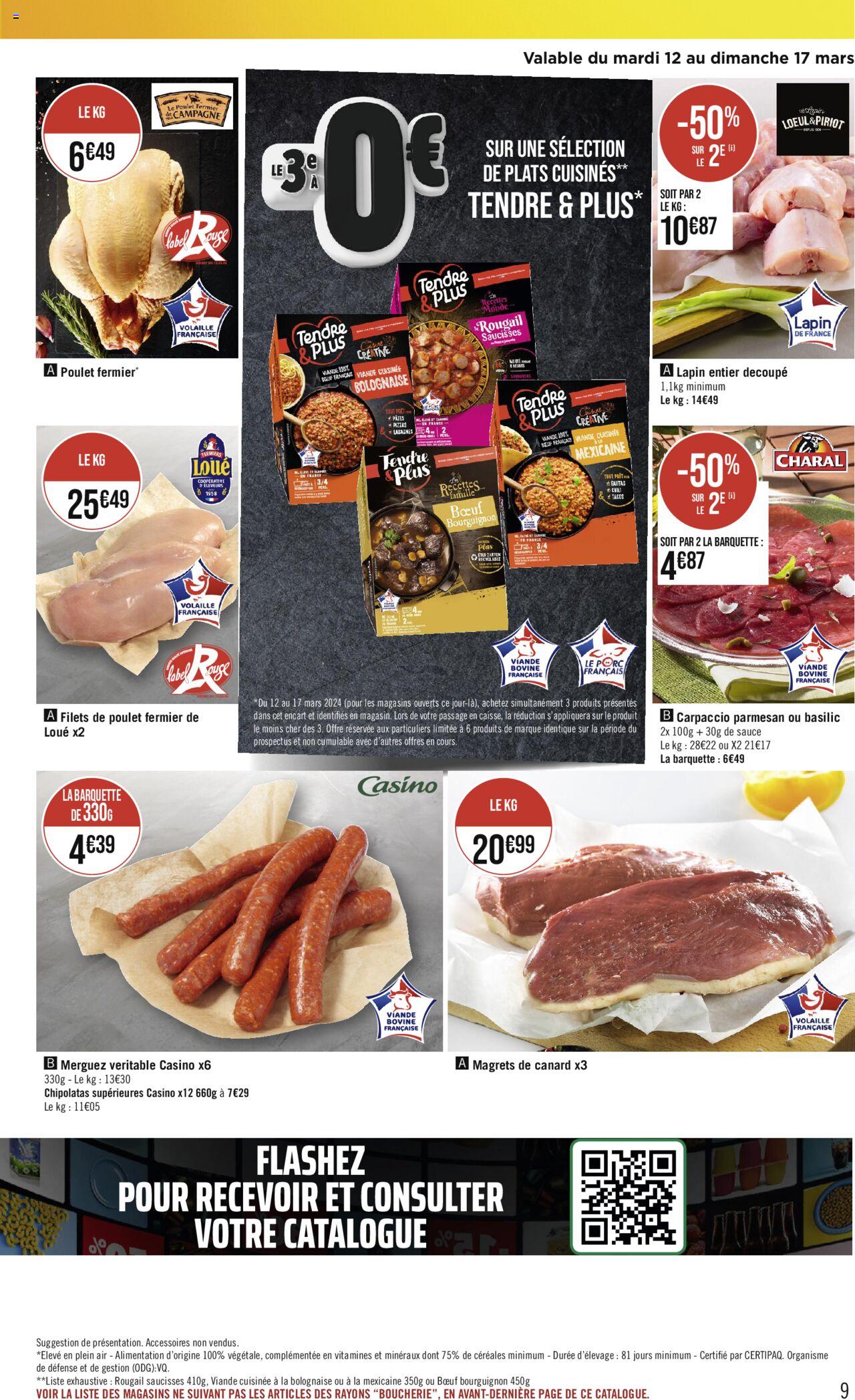 Catalogue Géant Casino 12 – 24 Mars 2024 Page 9