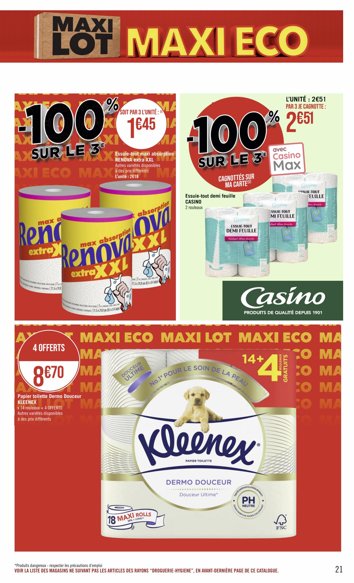 Catalogue Géant Casino 18 Juin – 2 Juillet 2023 Page 21