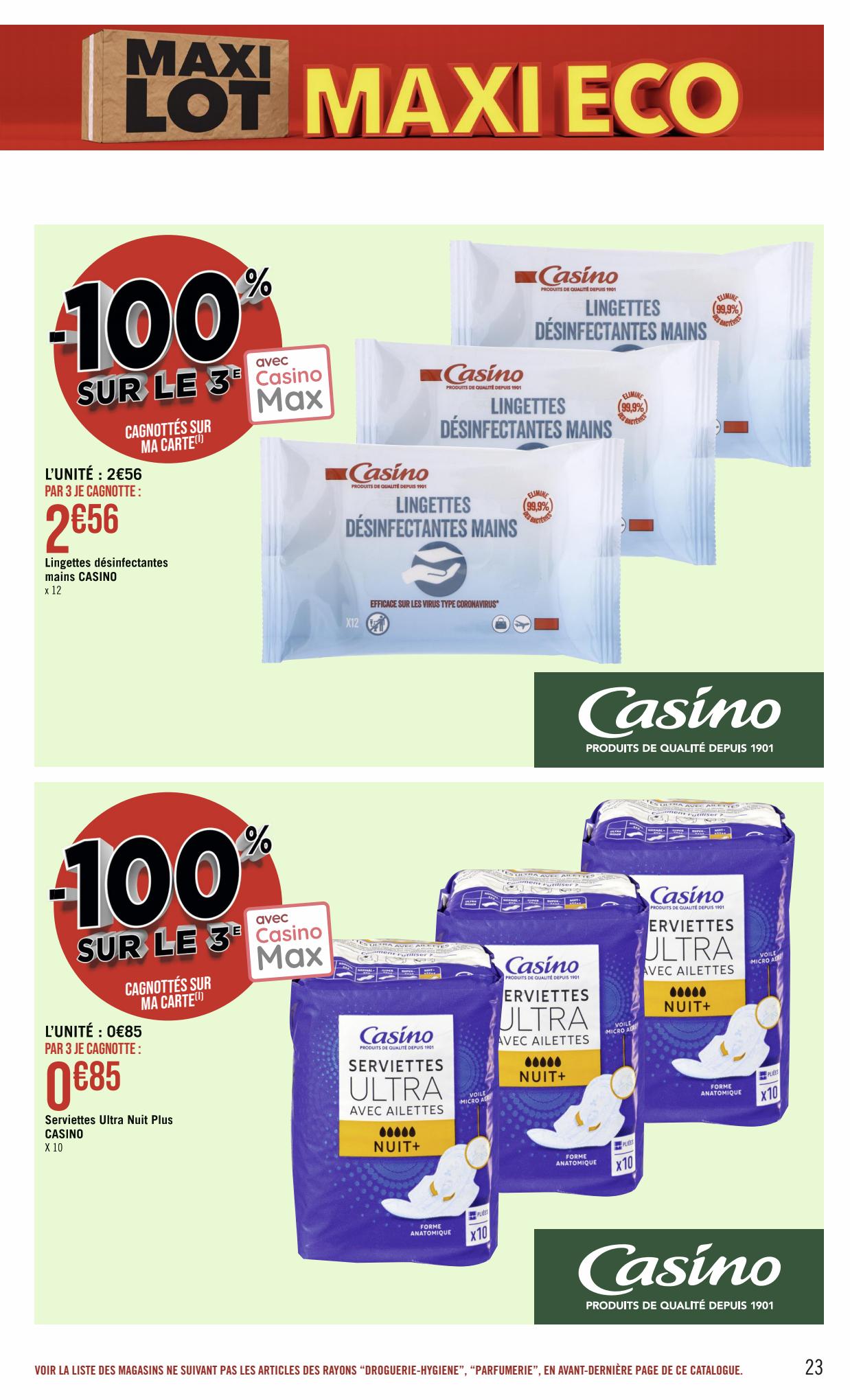 Catalogue Géant Casino 18 Juin – 2 Juillet 2023 Page 23