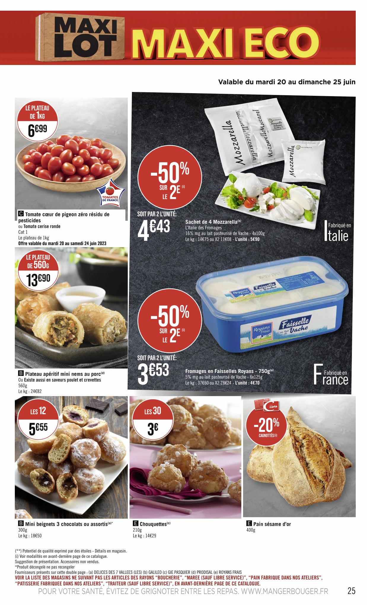 Catalogue Géant Casino 18 Juin – 2 Juillet 2023 Page 25