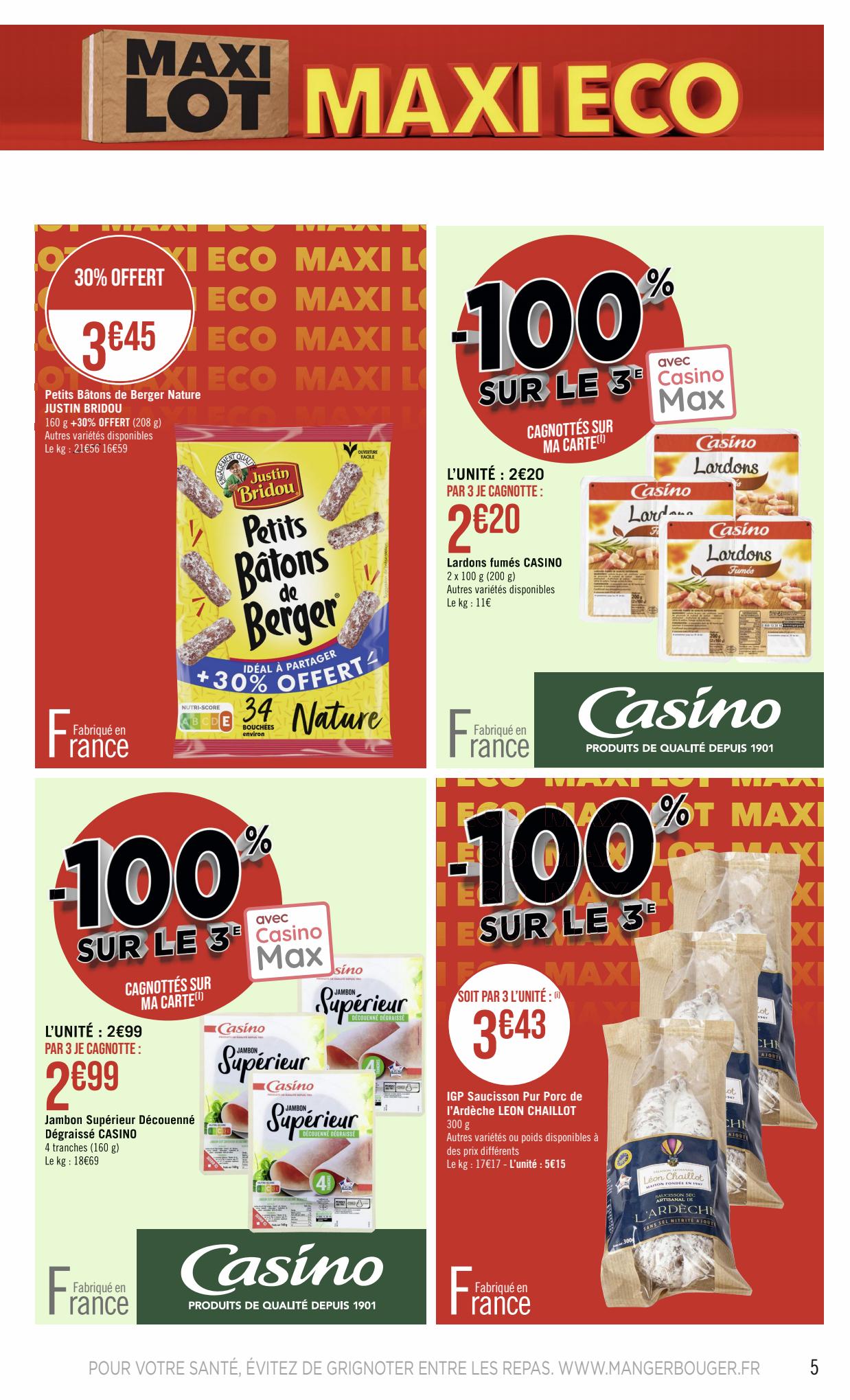 Catalogue Géant Casino 18 Juin – 2 Juillet 2023 Page 5