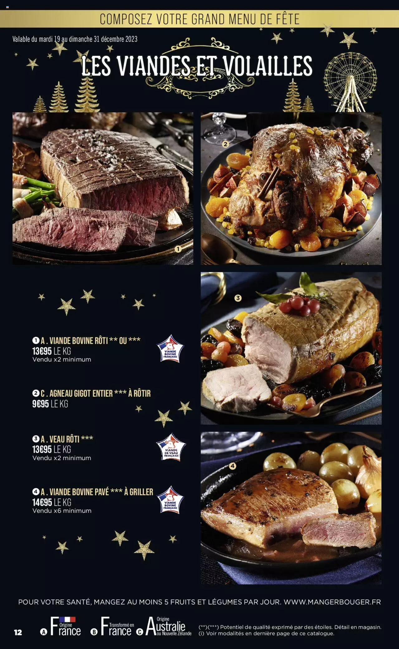 Catalogue Géant Casino 19 – 31 Décembre 2023 Page 12