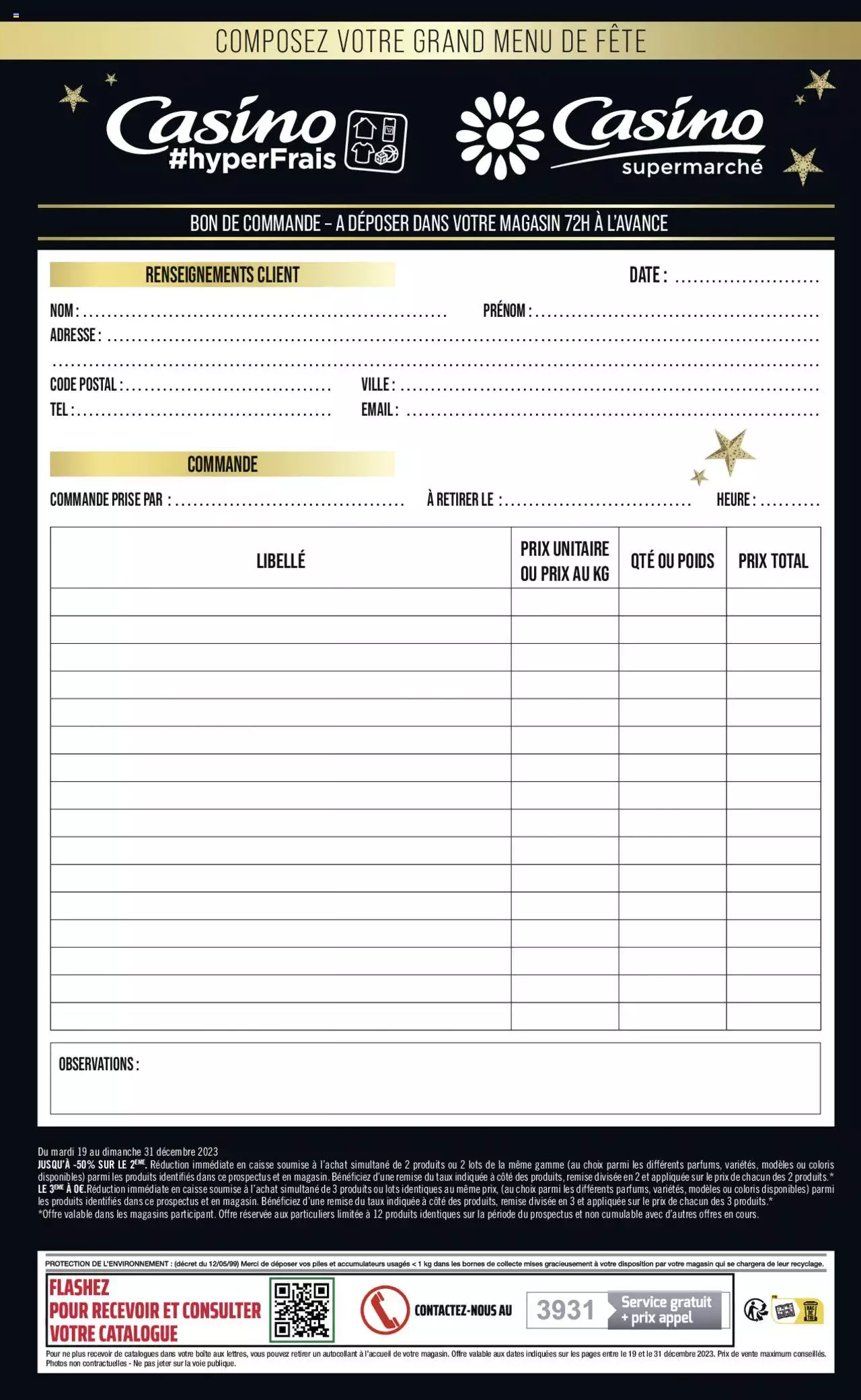 Catalogue Géant Casino 19 – 31 Décembre 2023 Page 31