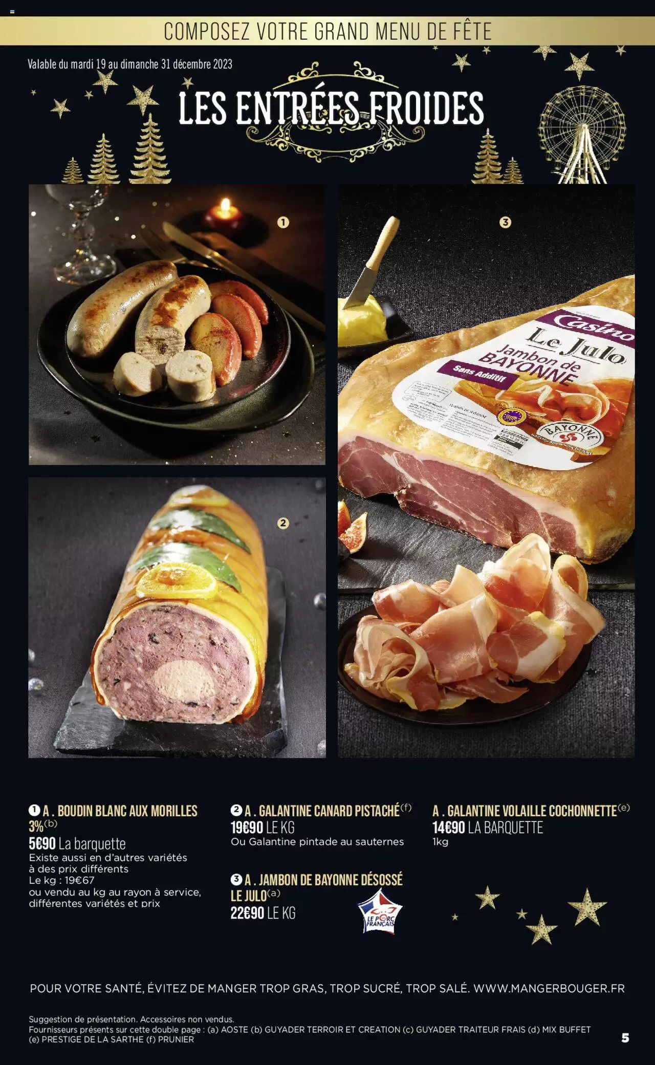 Catalogue Géant Casino 19 – 31 Décembre 2023 Page 5