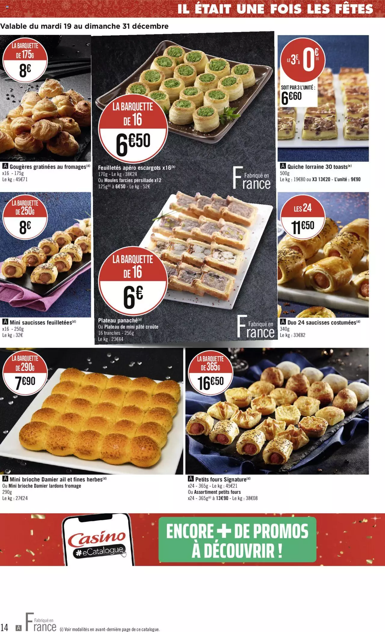 Catalogue Géant Casino 19 Déc – 1 Jan 2024 Page 14