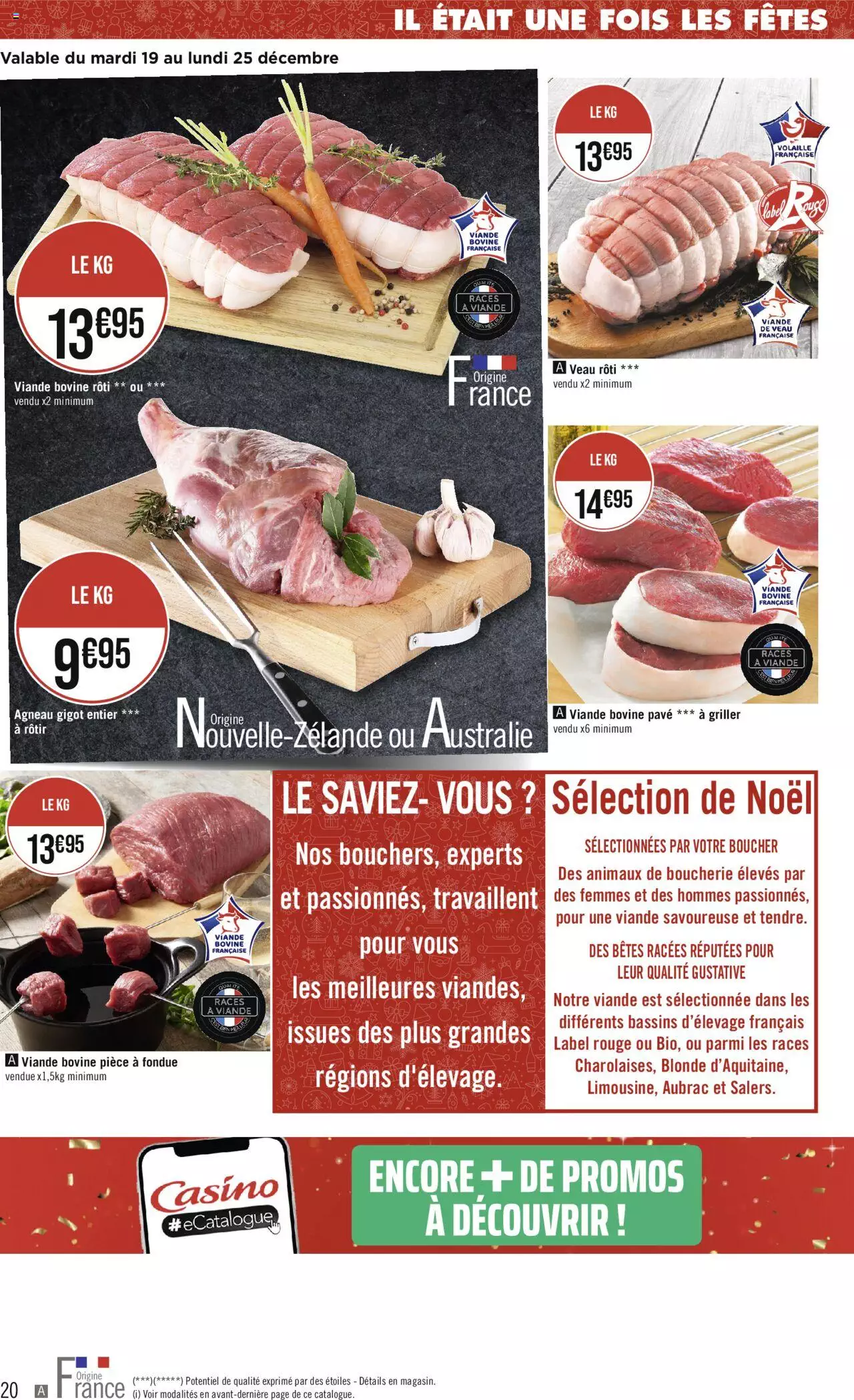Catalogue Géant Casino 19 Déc – 1 Jan 2024 Page 20
