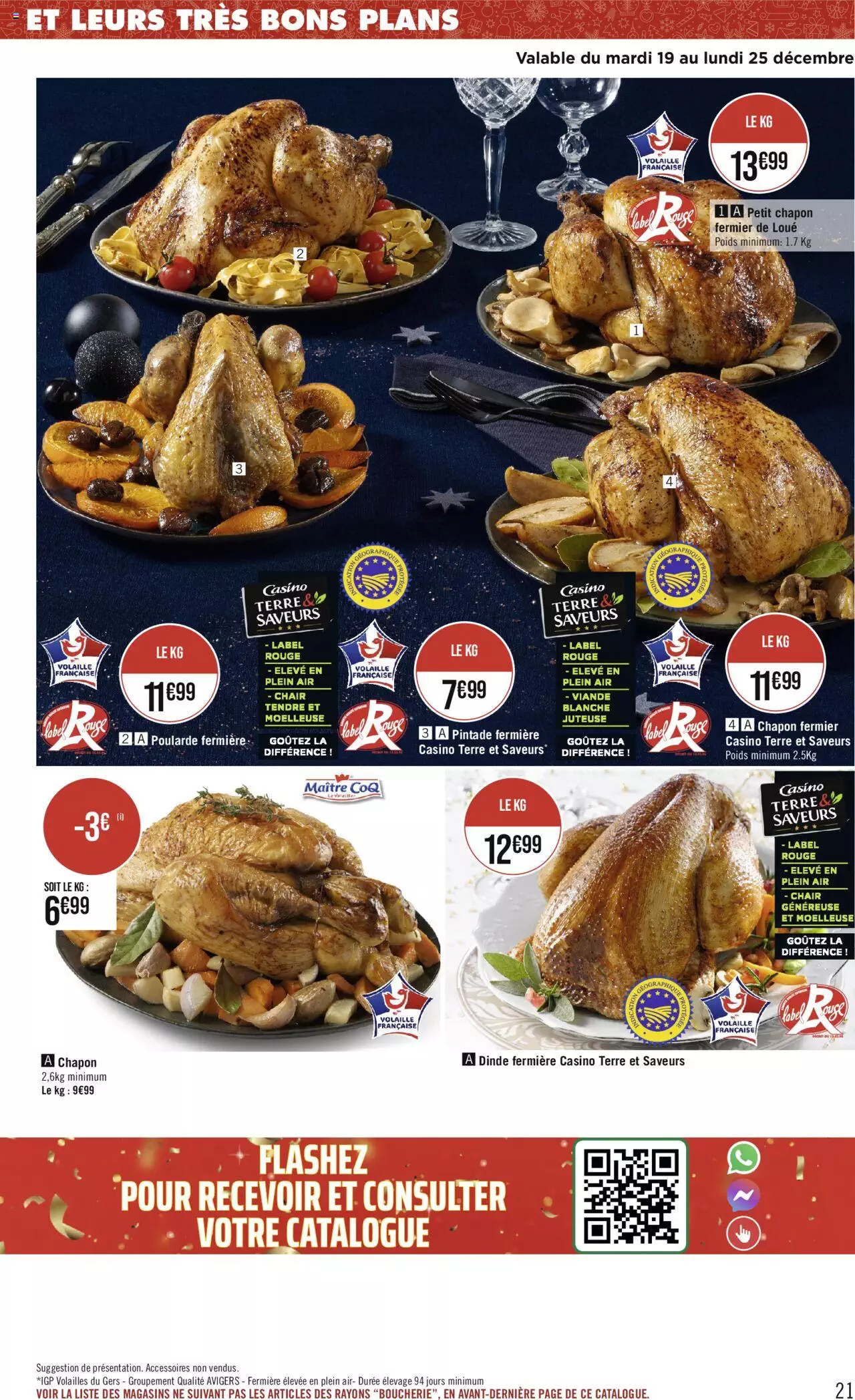 Catalogue Géant Casino 19 Déc – 1 Jan 2024 Page 21