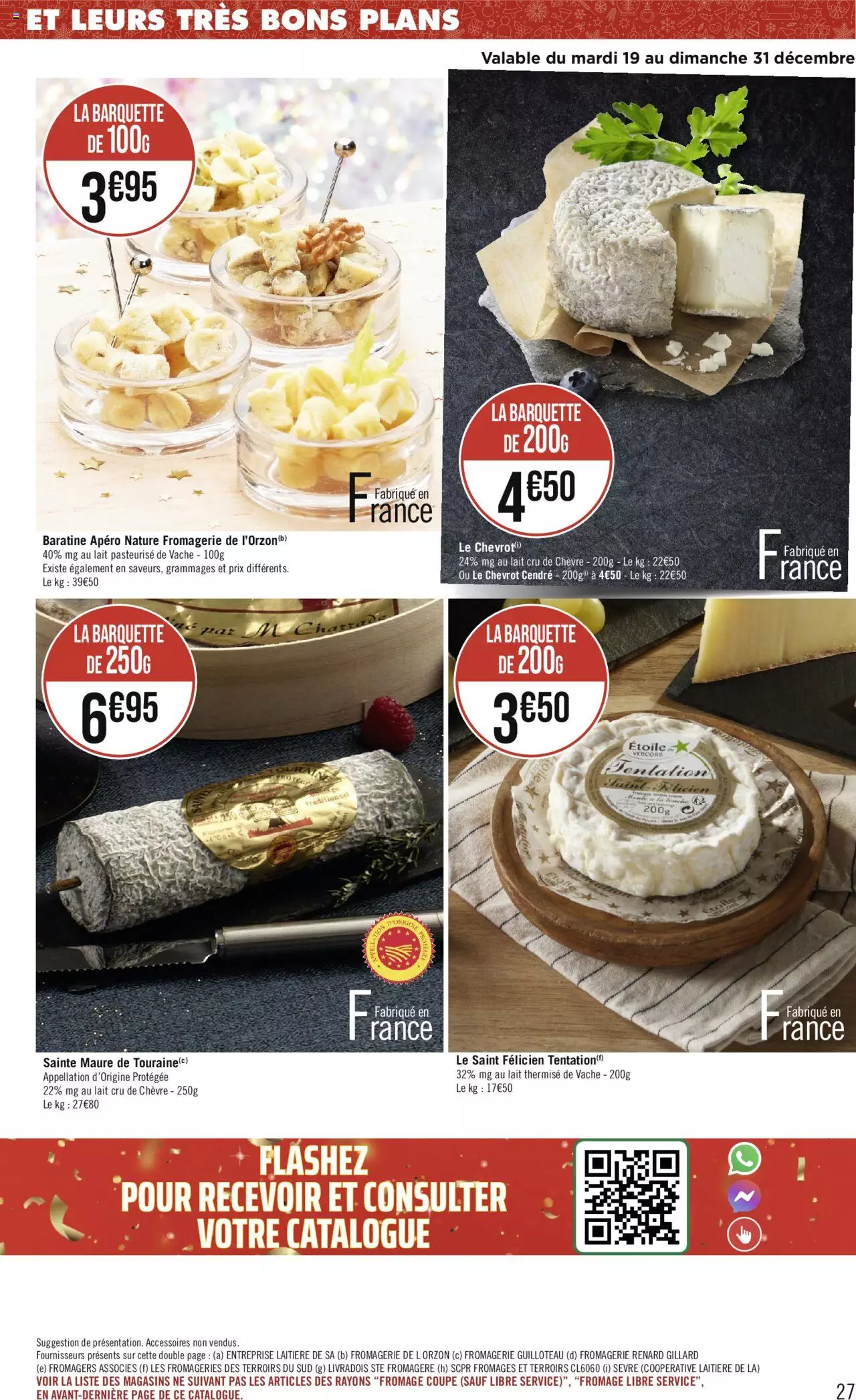 Catalogue Géant Casino 19 Déc – 1 Jan 2024 Page 27