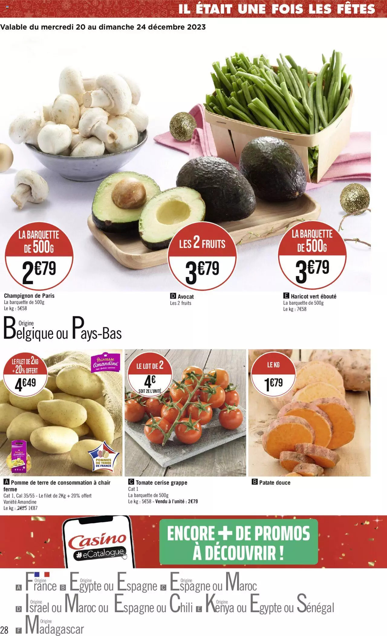 Catalogue Géant Casino 19 Déc – 1 Jan 2024 Page 28