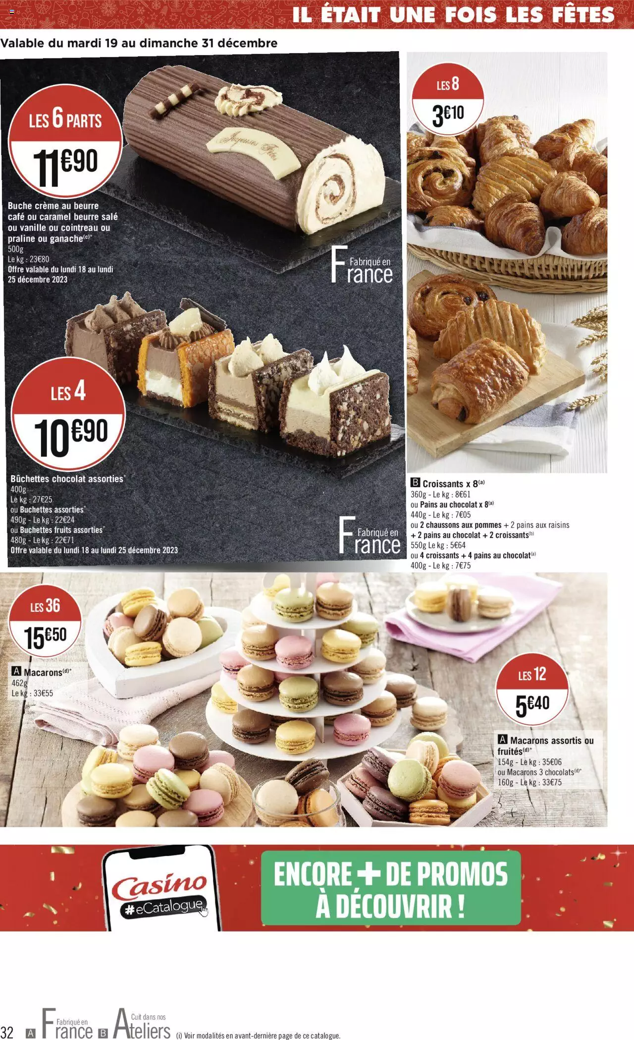 Catalogue Géant Casino 19 Déc – 1 Jan 2024 Page 32