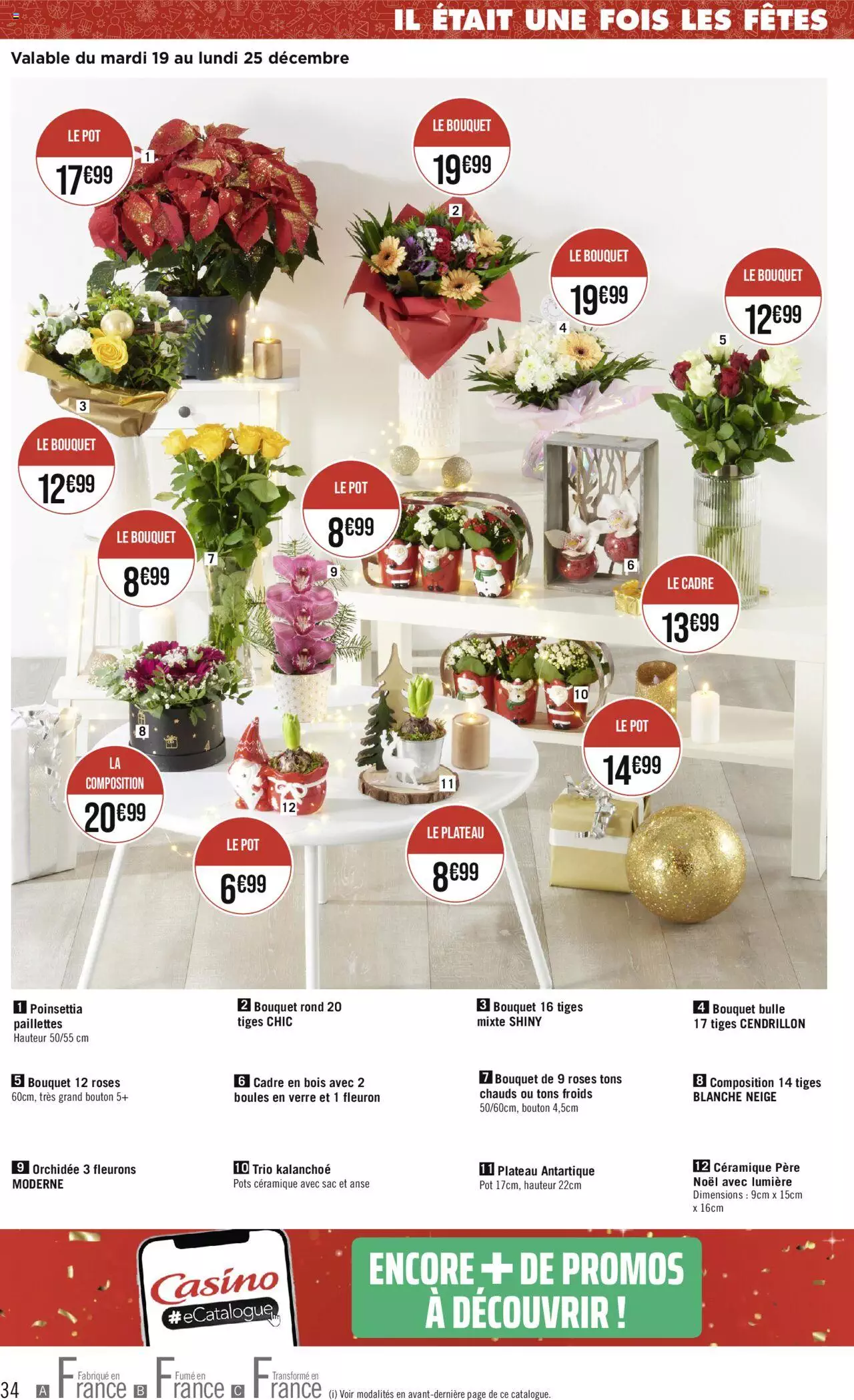 Catalogue Géant Casino 19 Déc – 1 Jan 2024 Page 34