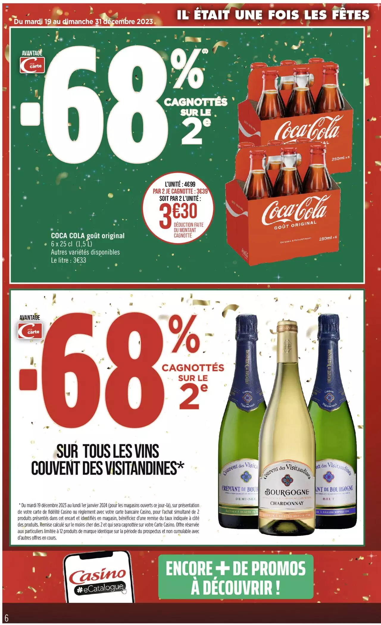Catalogue Géant Casino 19 Déc – 1 Jan 2024 Page 6