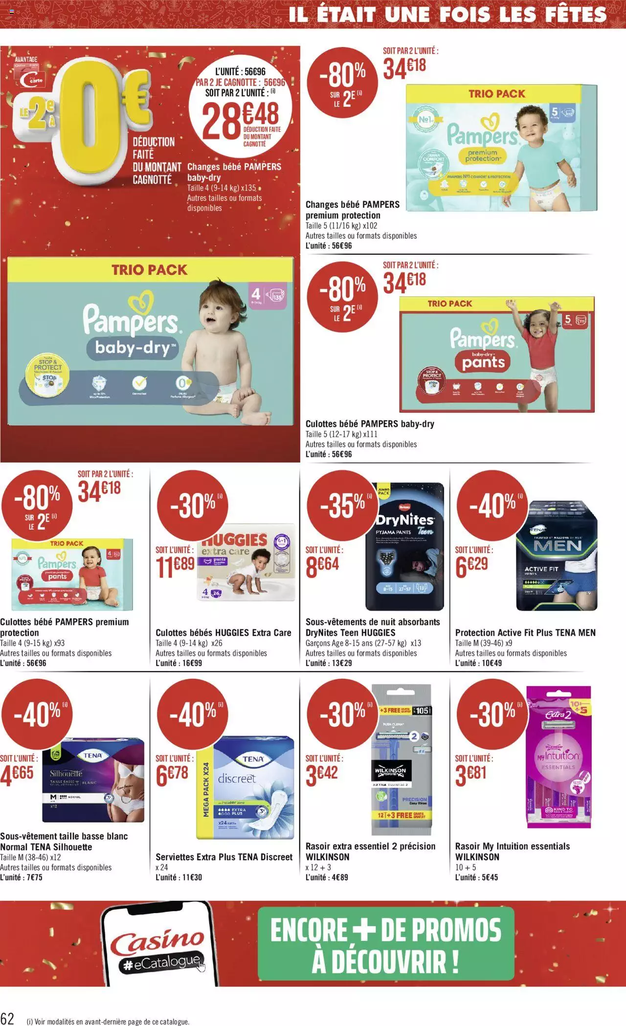 Catalogue Géant Casino 19 Déc – 1 Jan 2024 Page 62