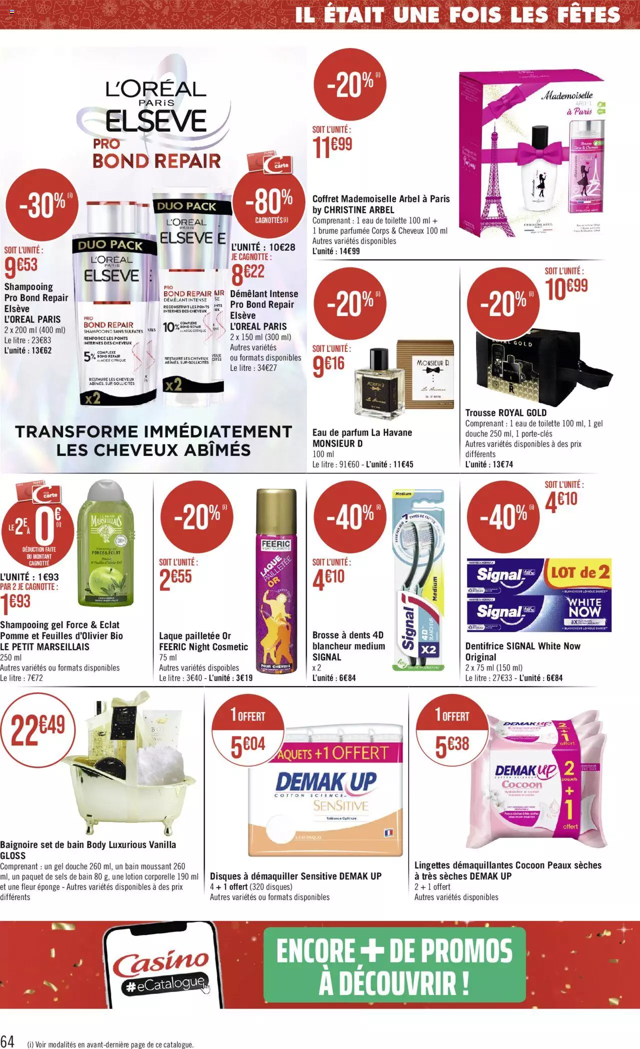 Catalogue Géant Casino 19 Déc – 1 Jan 2024 Page 64