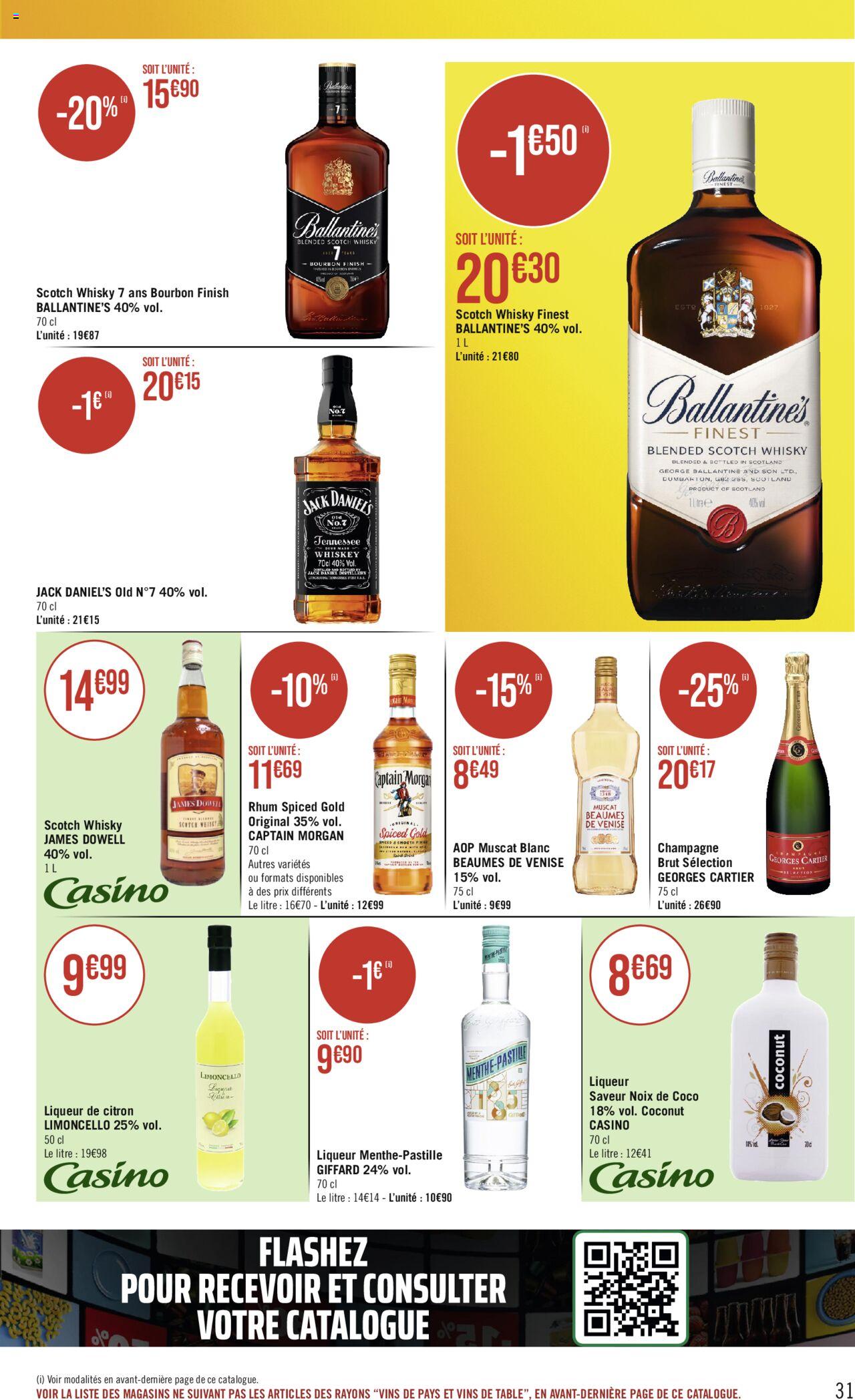 Catalogue Géant Casino 2 – 14 Avril 2024 Page 31