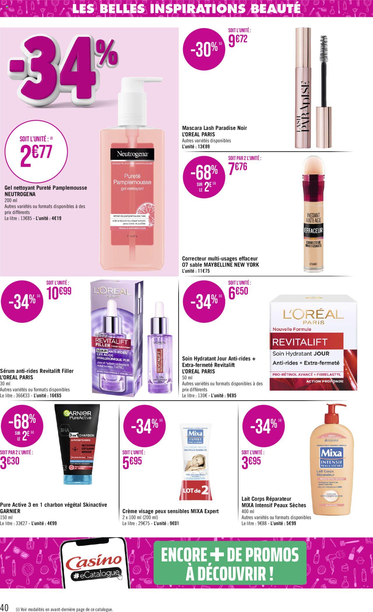 Catalogue Géant Casino 2 – 14 Avril 2024 Page 40