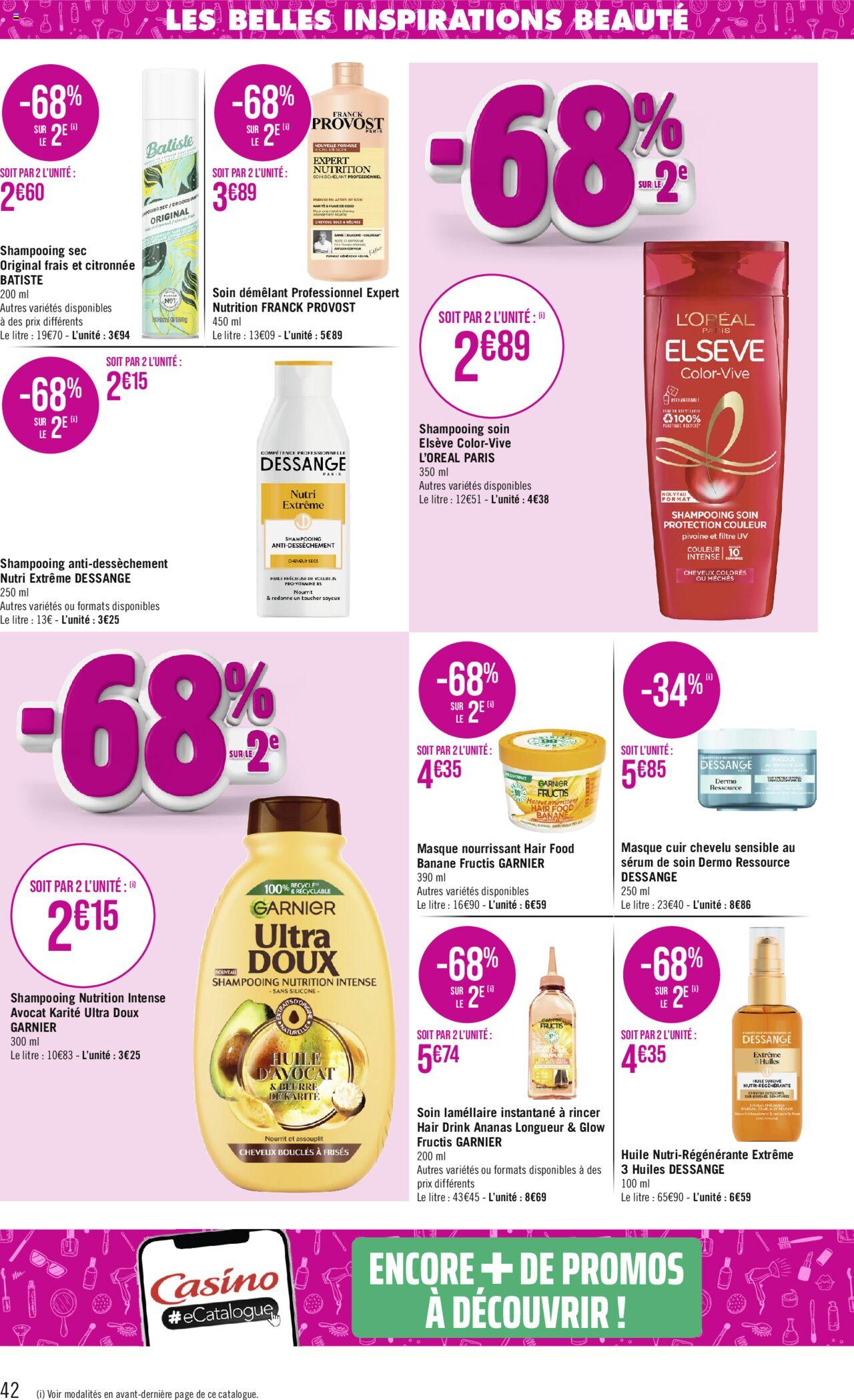 Catalogue Géant Casino 2 – 14 Avril 2024 Page 42