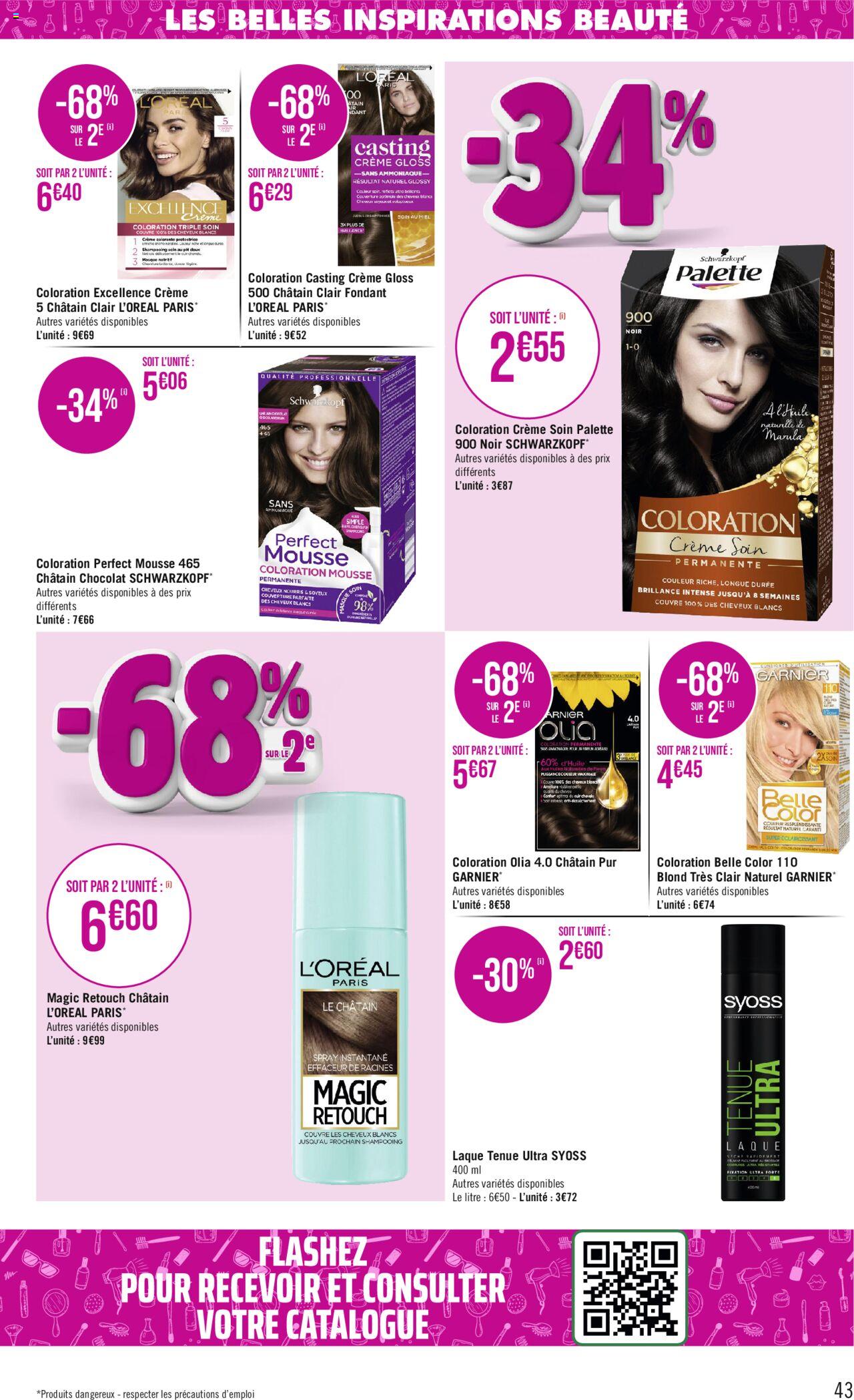 Catalogue Géant Casino 2 – 14 Avril 2024 Page 43