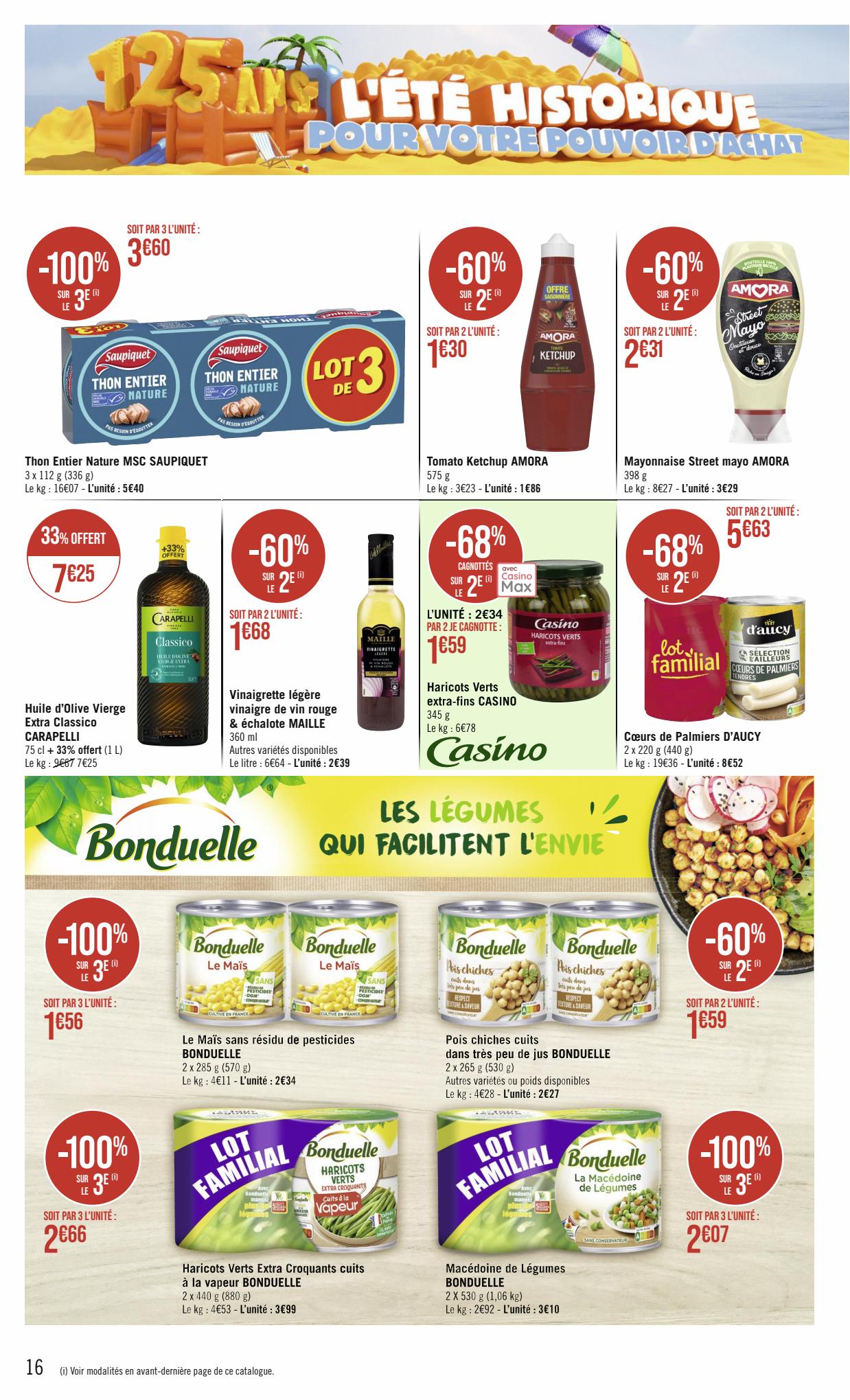 Catalogue Géant Casino 2 – 16 Juillet 2023 Page 16